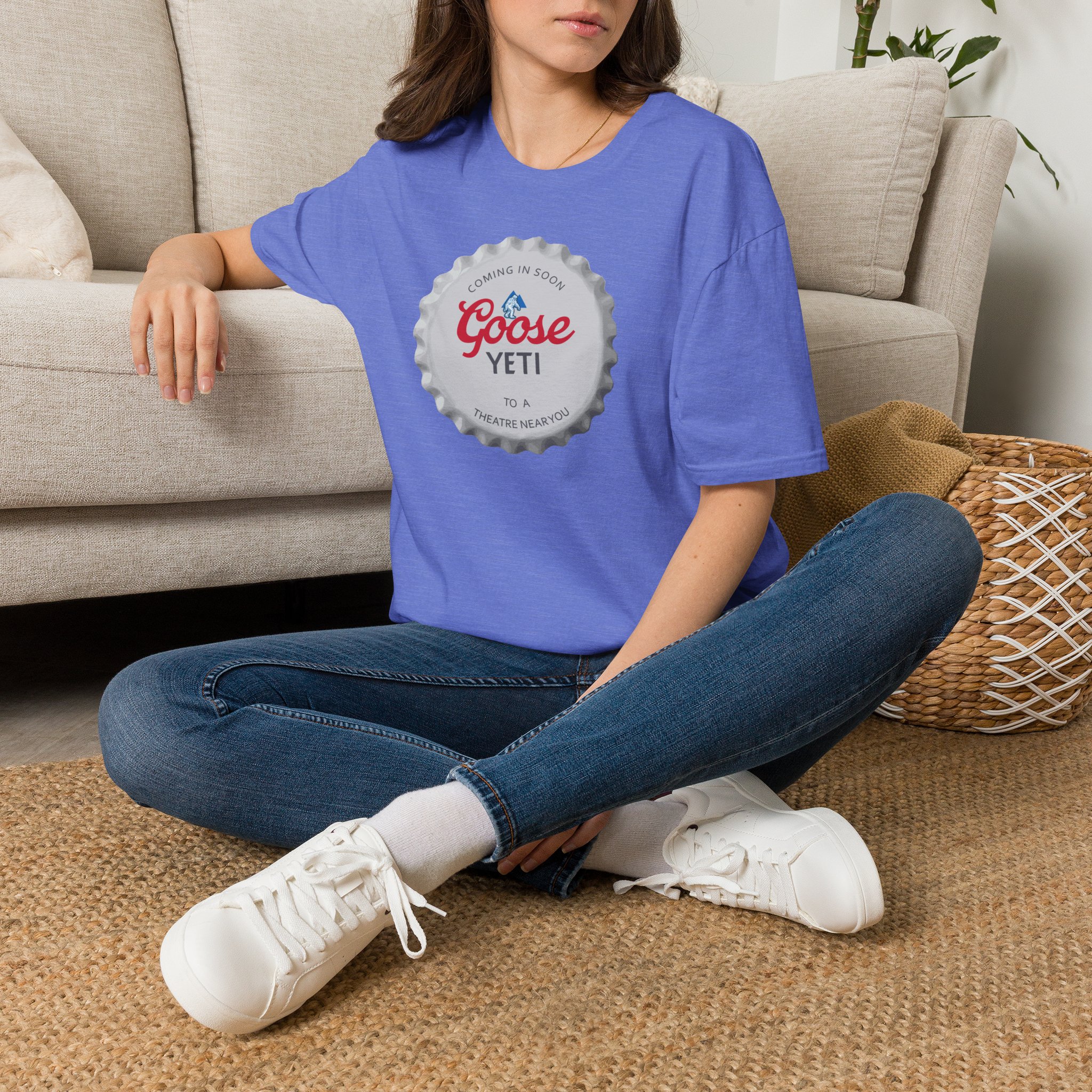 Goose Yeti Bottlecap Lot Shirt Unisex Softstyle - Image 26