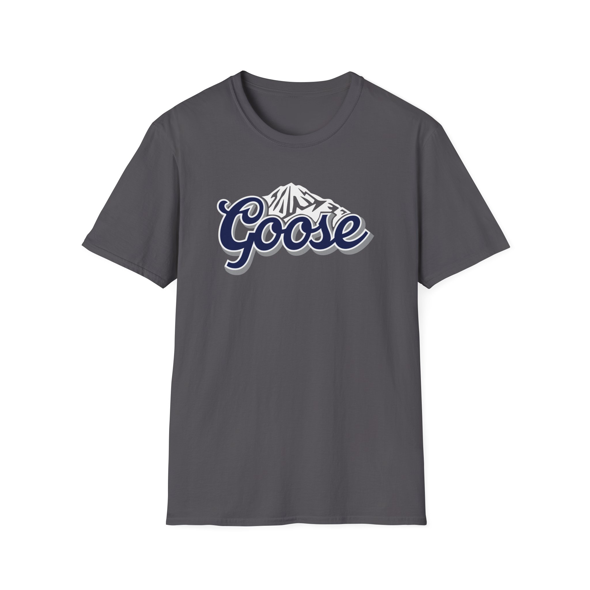 Goose Coors Blue Mountain Lot Shirt Unisex Softstyle - Image 39