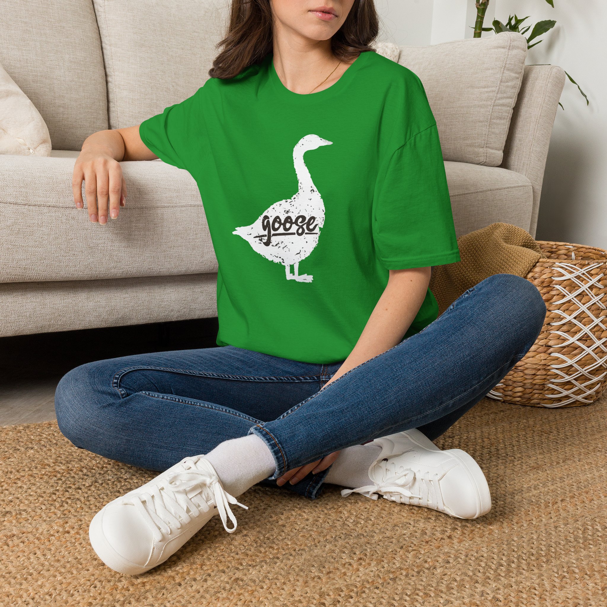 Goose White Goose Lot Shirt Unisex Softstyle - Image 26