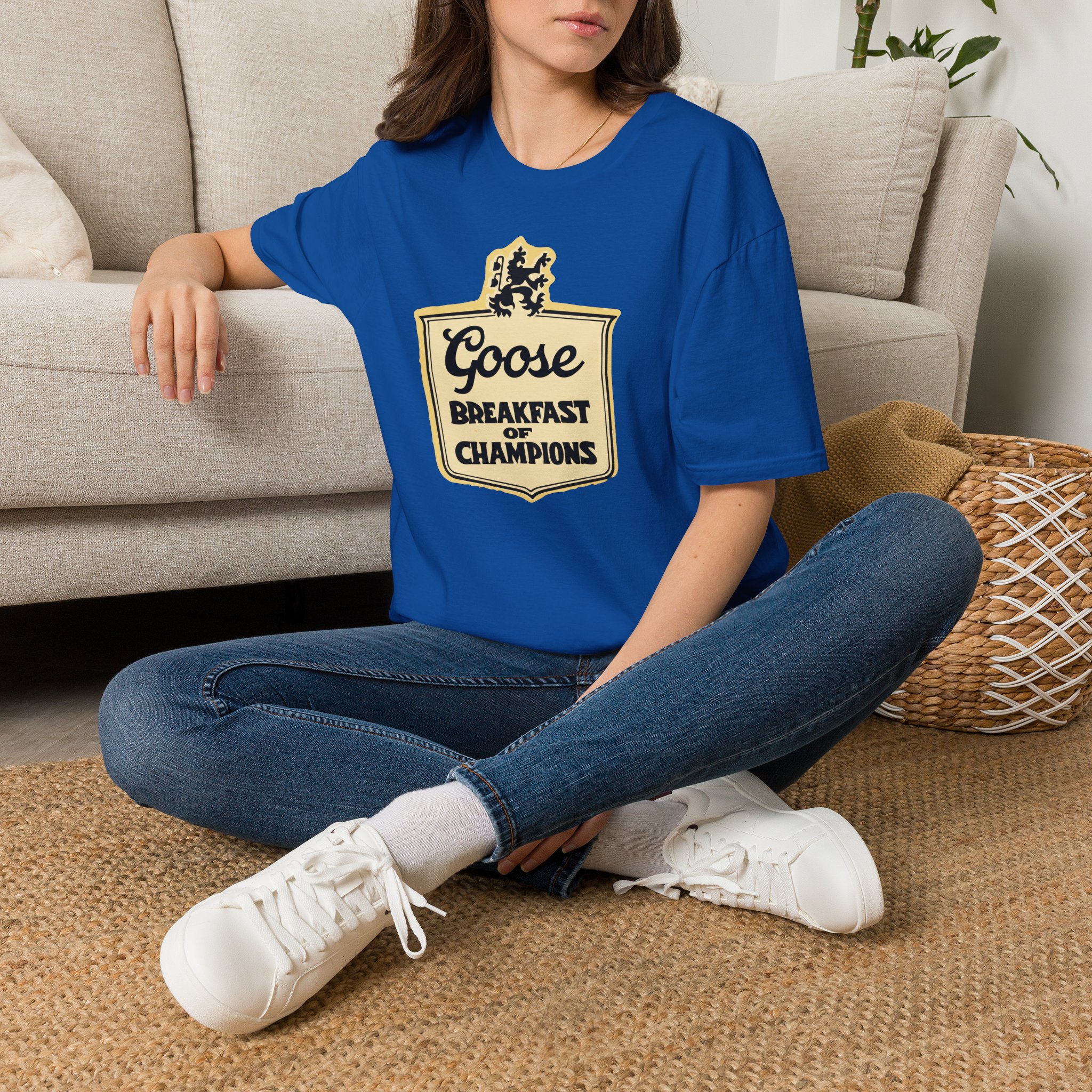 Goose Breakfast of Champions Lot Shirt Unisex Softstyle - Image 46