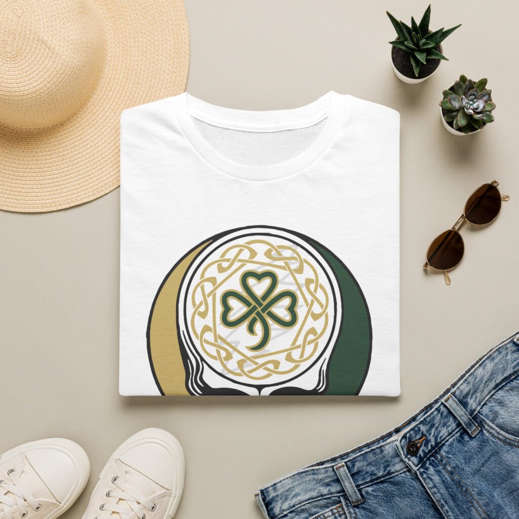 Grateful Dead Celtic Clover Irish Stealie Lot Shirt Unisex Softstyle