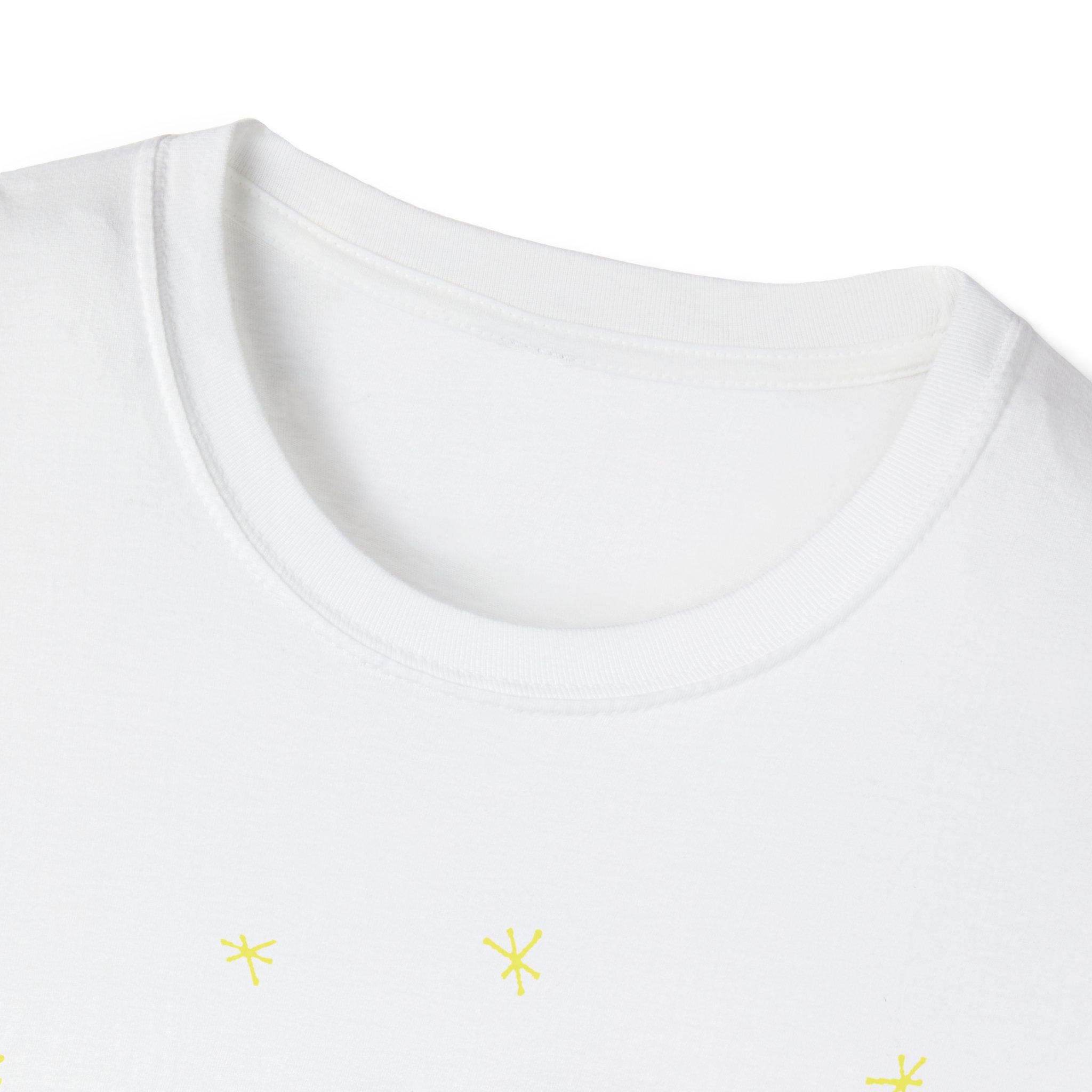 Grateful Dead Cat Under Stars Lot Shirt Unisex Softstyle T-Shirt - Image 3