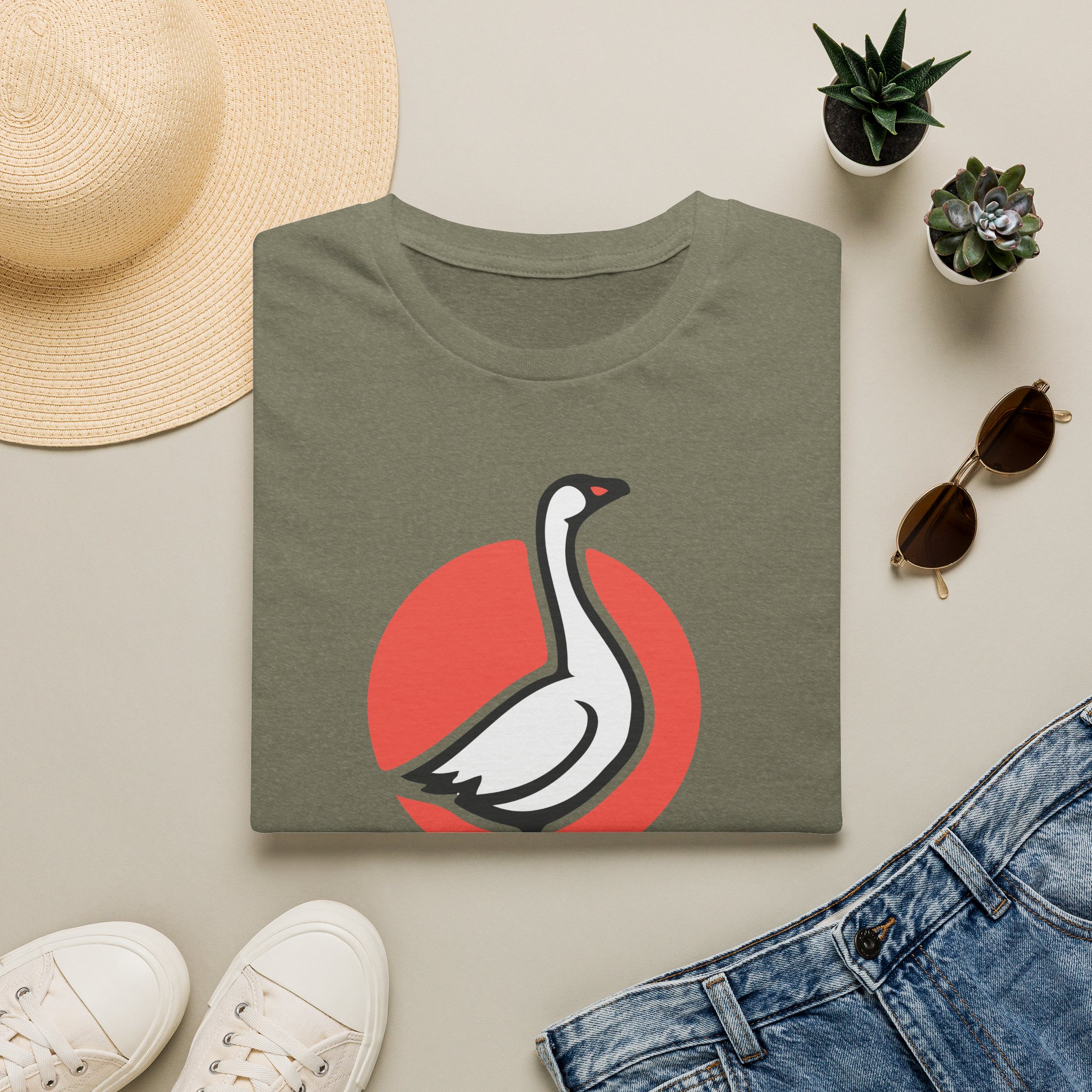 Goose Big Sunshine Lot Shirt Unisex Softstyle - Image 17