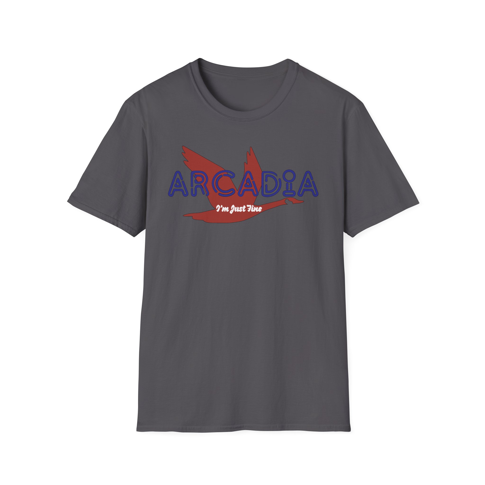 Goose Arcadia I'm Just Fine Lot Shirt Unisex Softstyle - Image 31