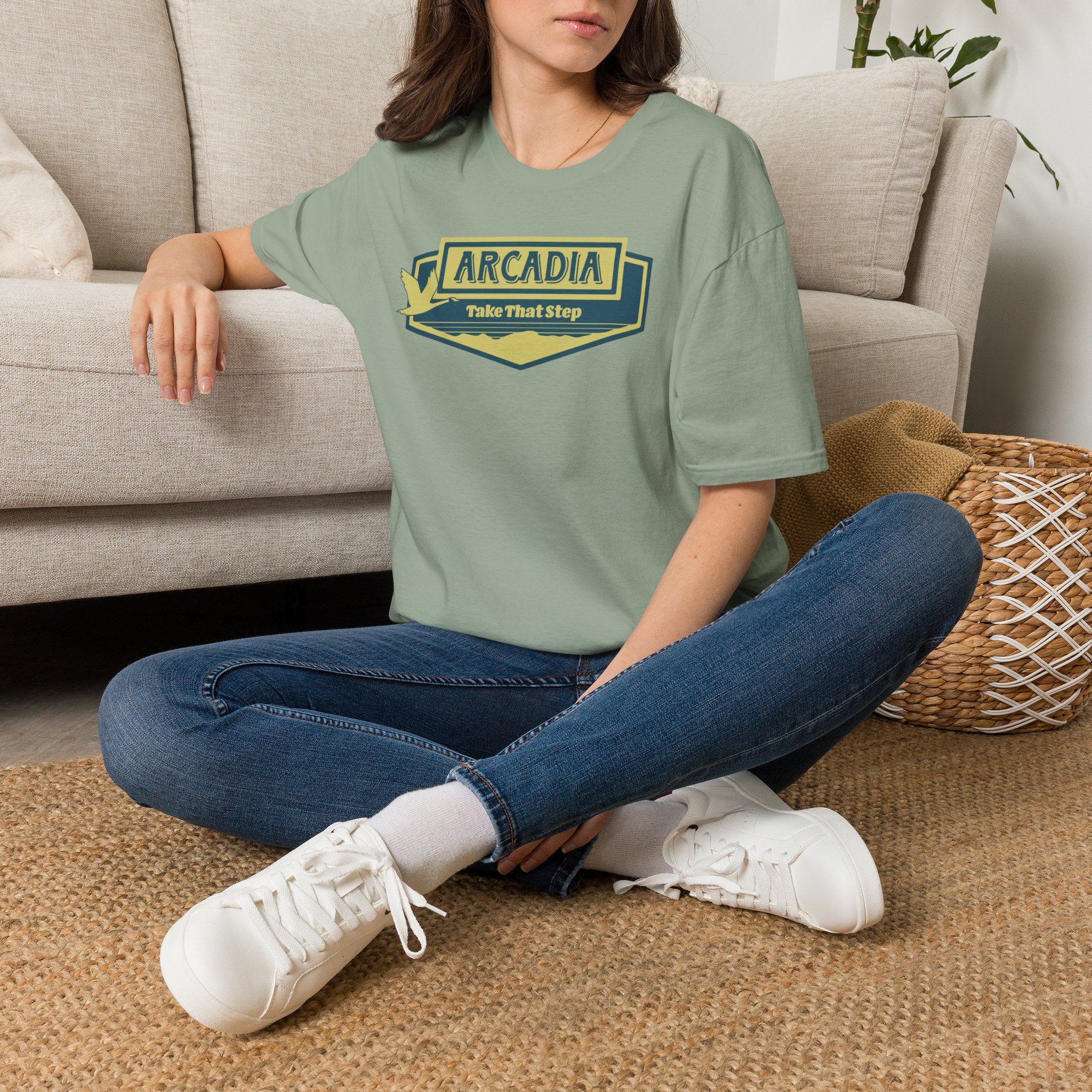 Goose Arcadia Take That Step Lot Shirt Unisex Softstyle - Image 22