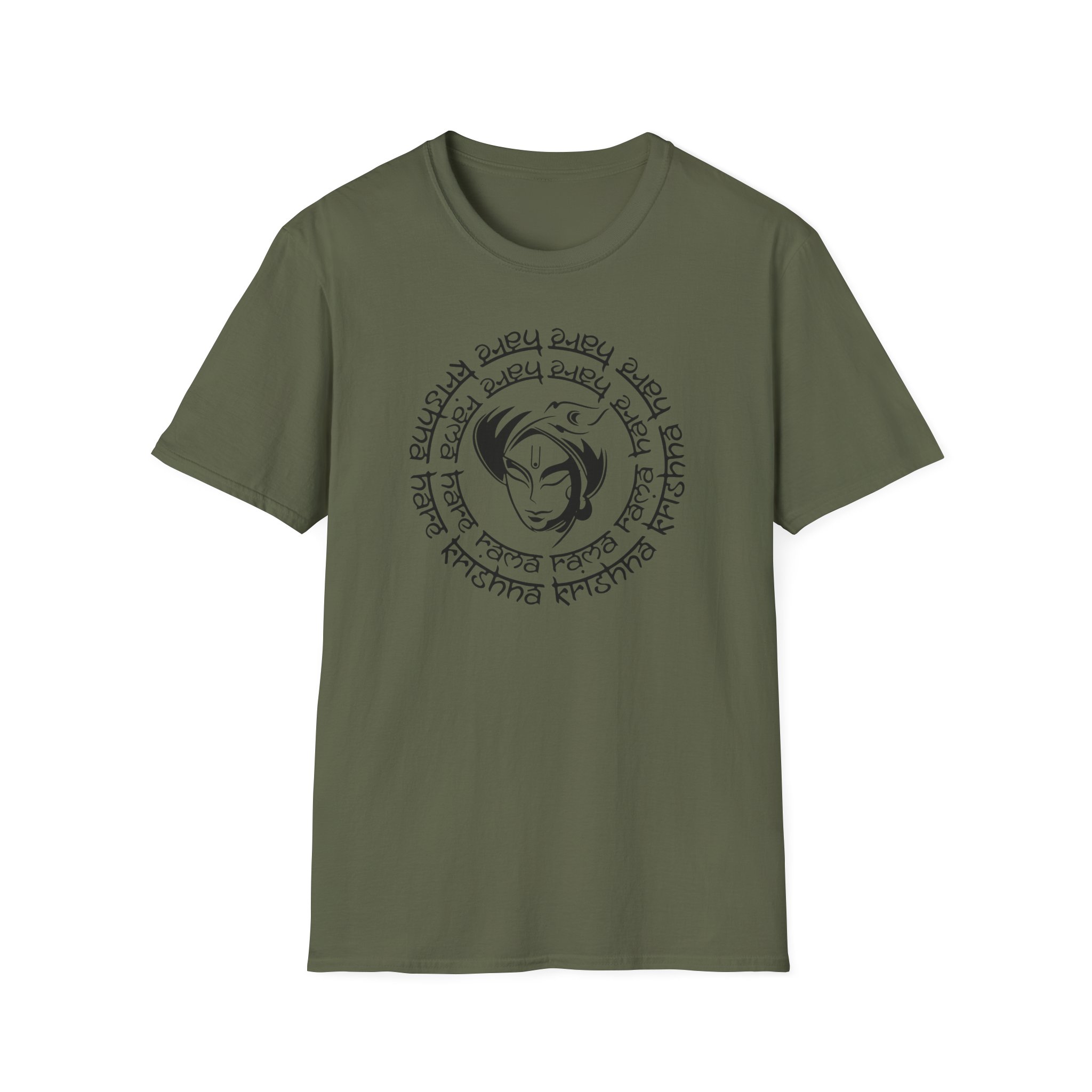Third Eye Hare Krishna Softstyle T-Shirt - Image 13