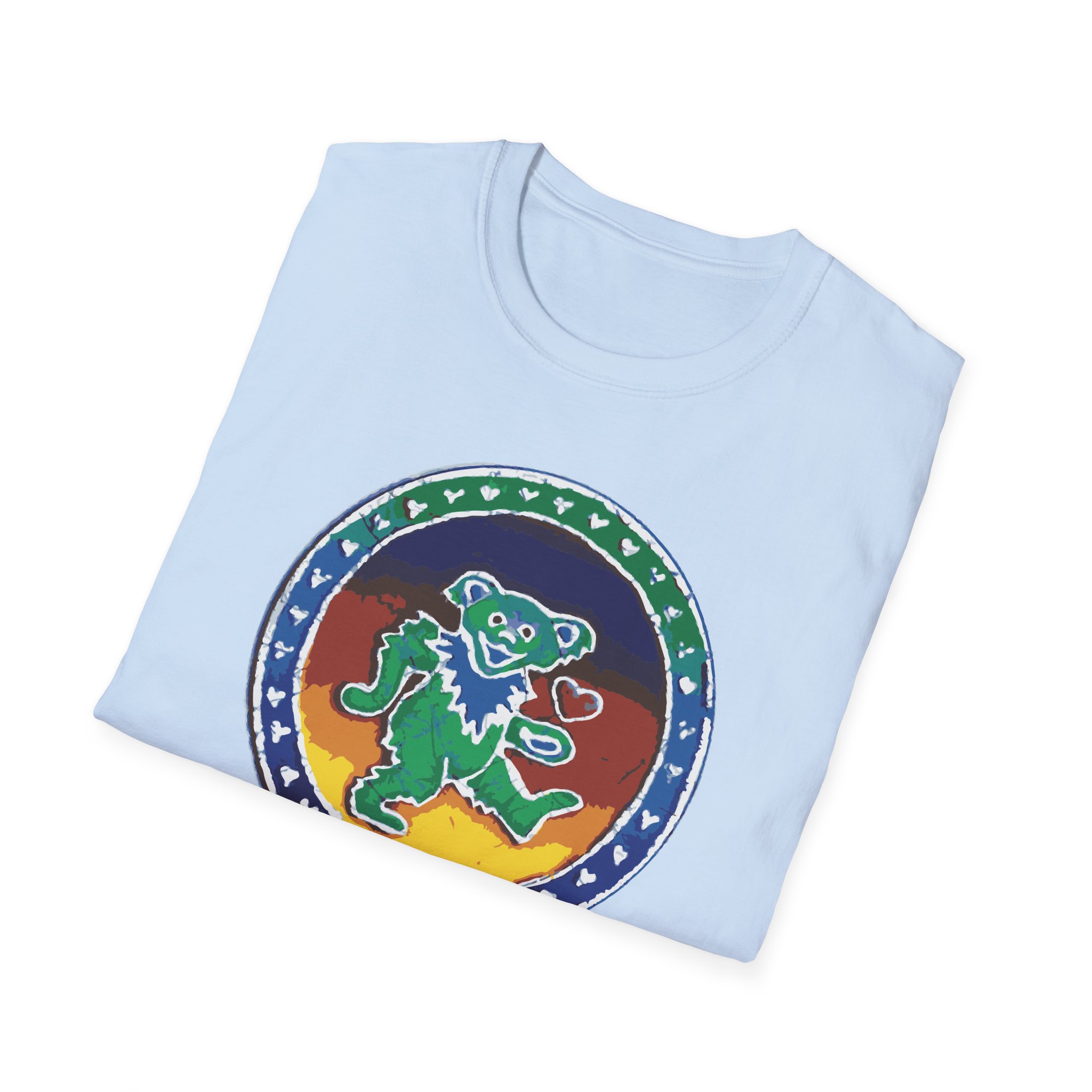 Grateful Dead Dancing Bear Lot Shirt Unisex Softstyle T-Shirt - Image 28