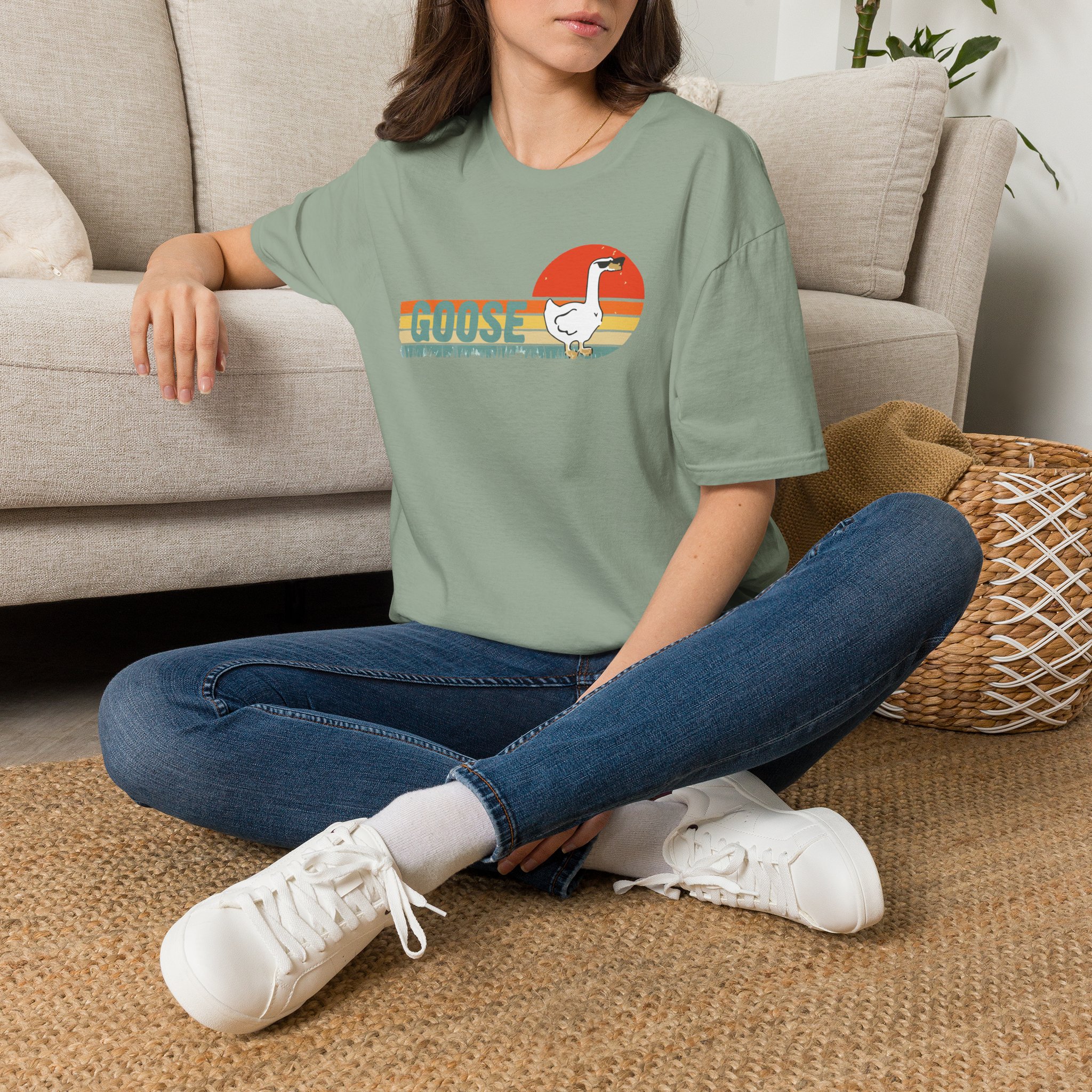 Goose Retro Lot Shirt Unisex Softstyle - Image 22