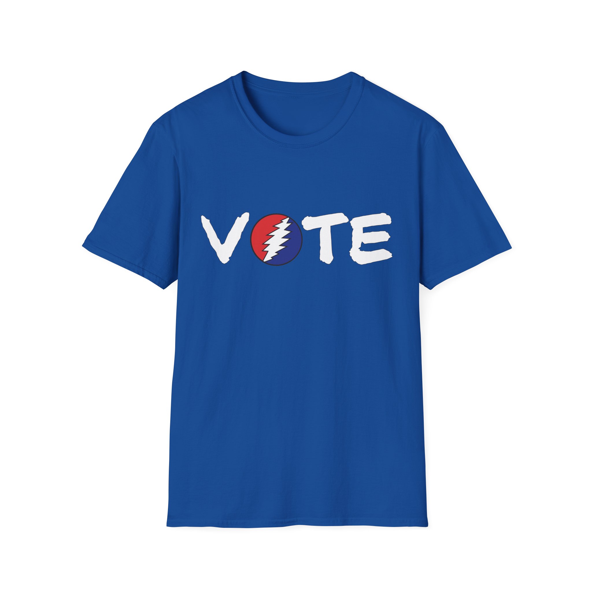Grateful Dead Vote Lot Shirt White Unisex Softstyle - Image 51