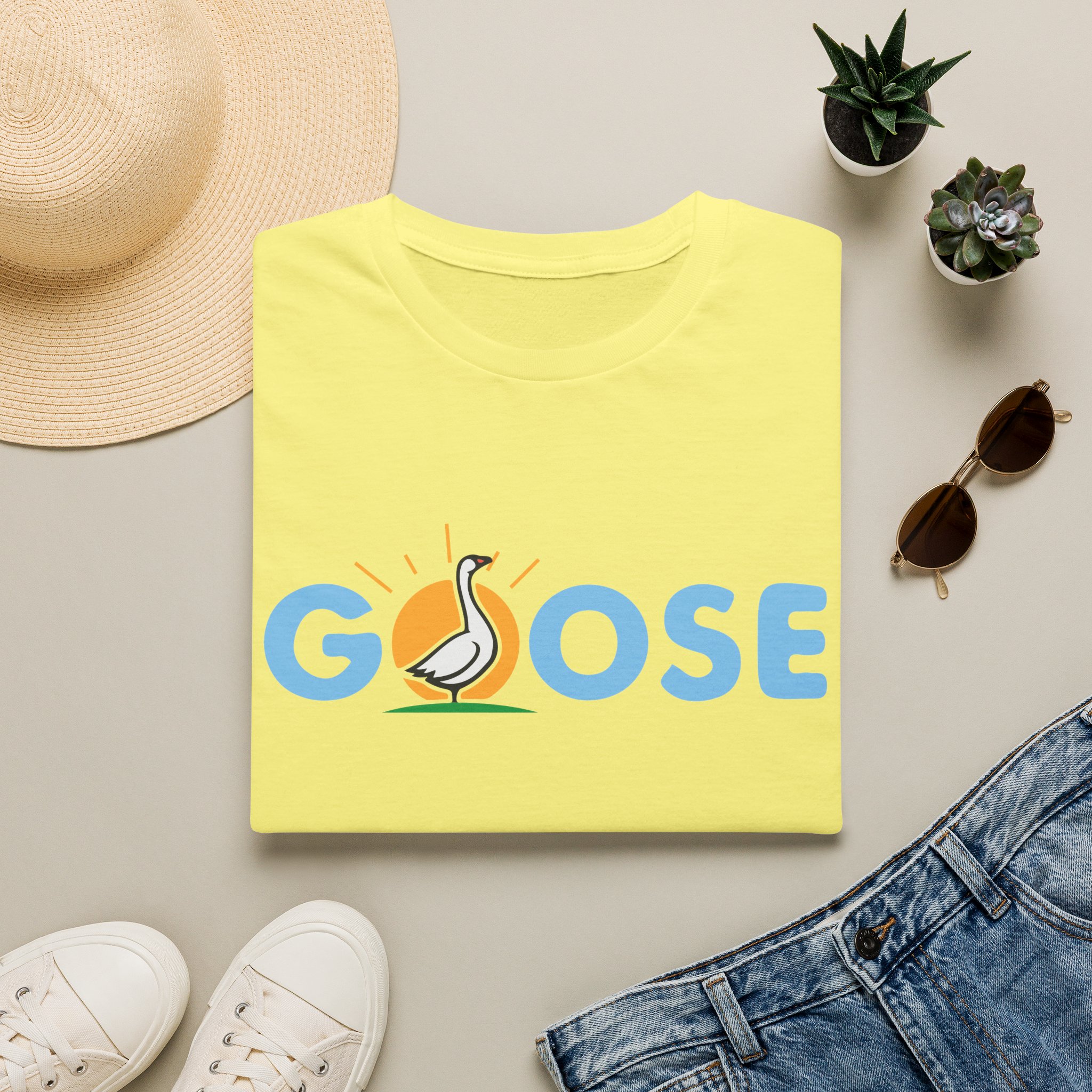 Goose Sunshine Lot Shirt Unisex Softstyle - Image 17