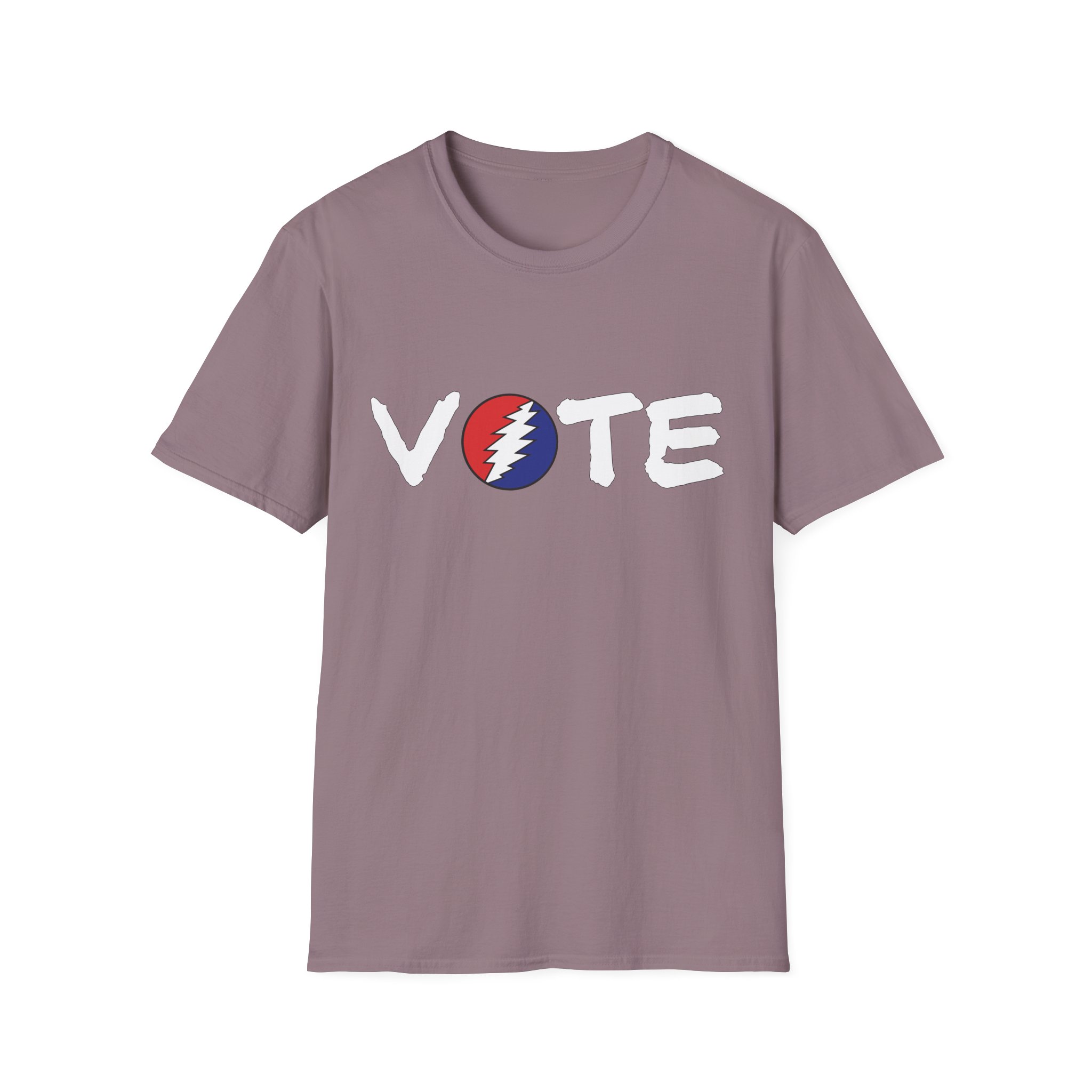 Grateful Dead Vote Lot Shirt White Unisex Softstyle - Image 59