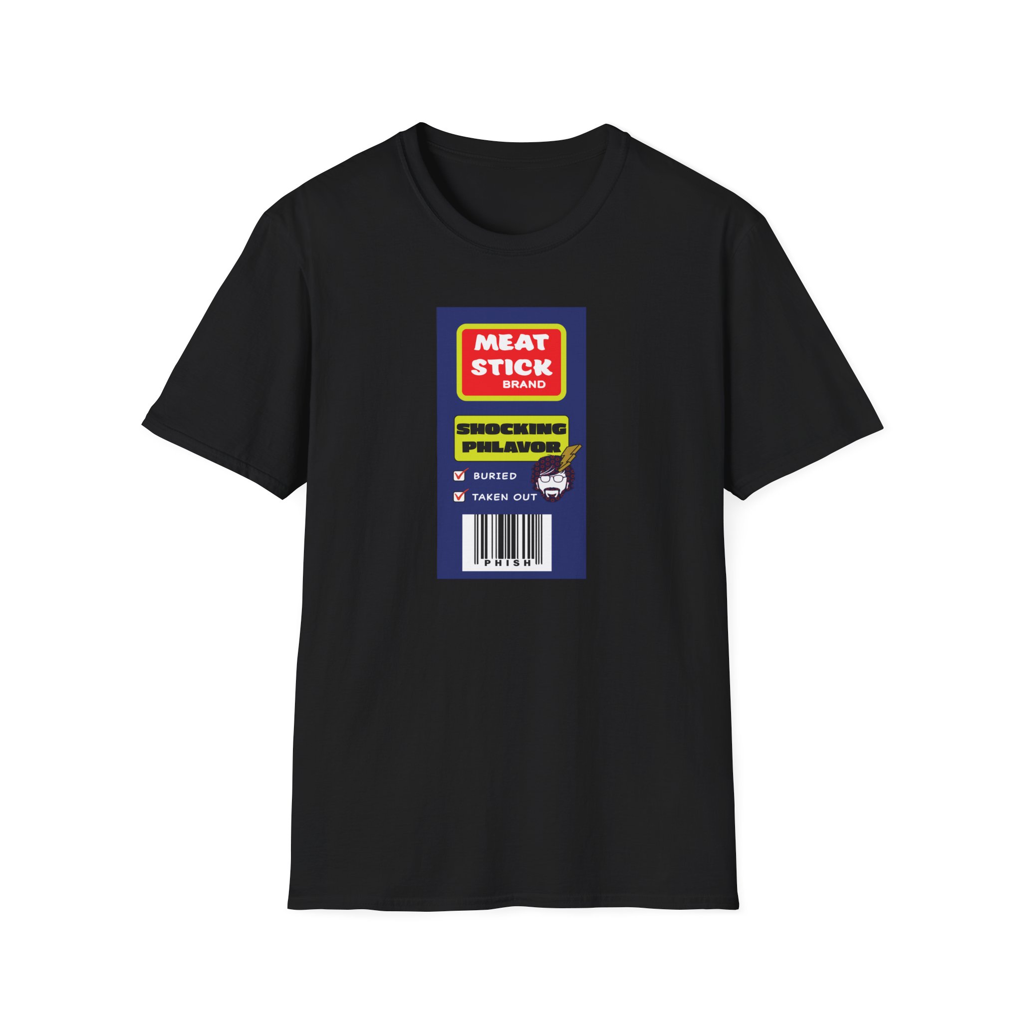Phish Meatstick Snack Stick Lot Shirt Unisex Softstyle - Image 5
