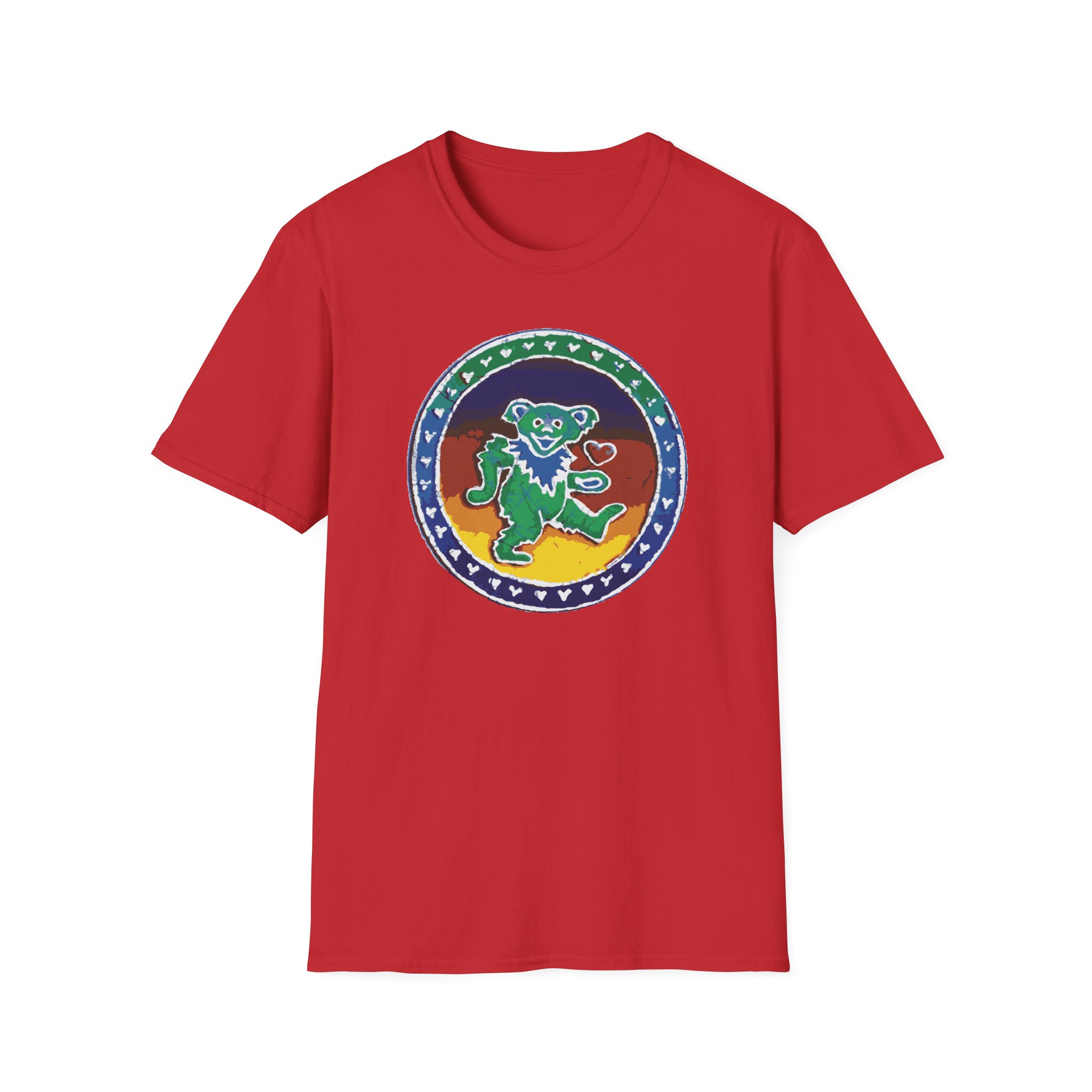 Grateful Dead Dancing Bear Lot Shirt Unisex Softstyle T-Shirt - Image 37