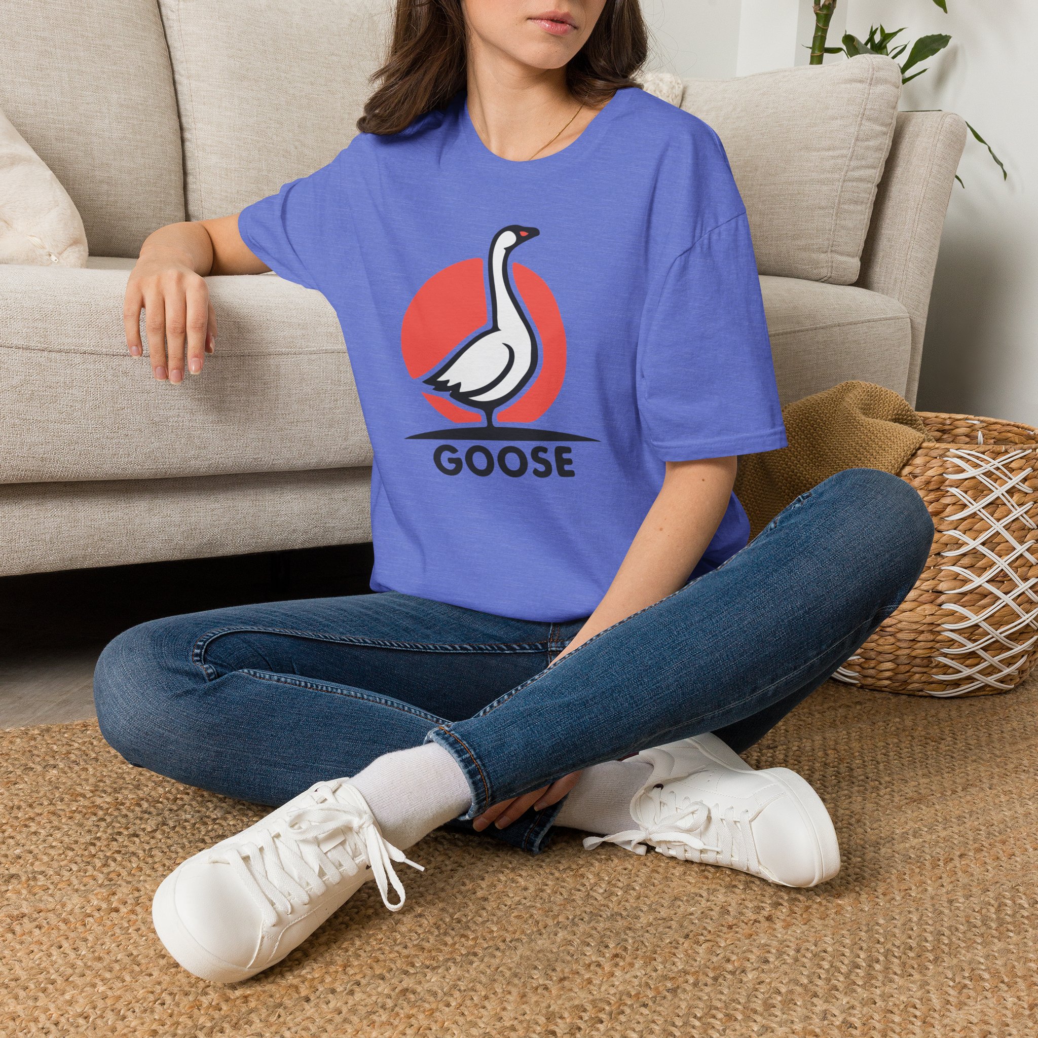 Goose Big Sunshine Lot Shirt Unisex Softstyle - Image 38