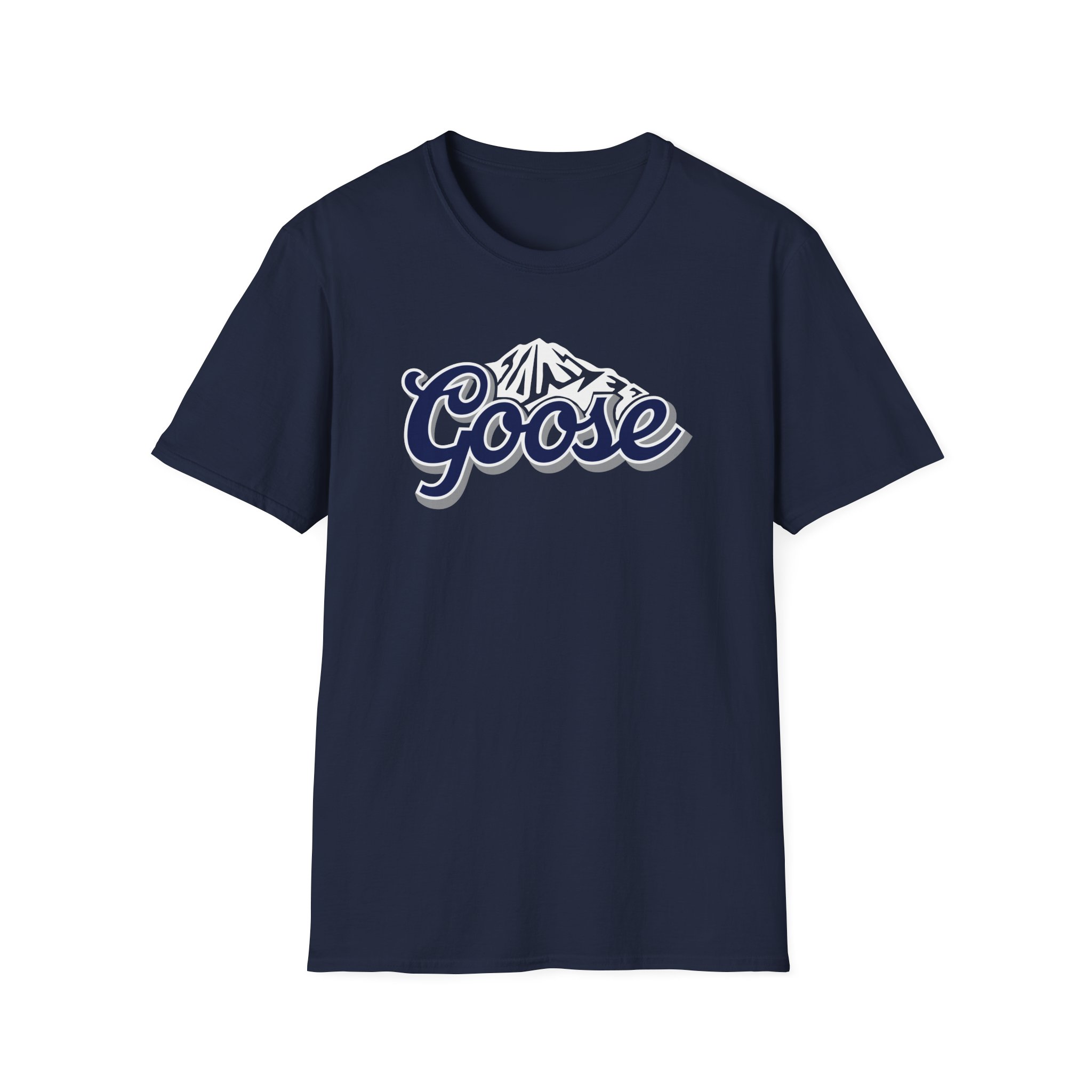 Goose Coors Blue Mountain Lot Shirt Unisex Softstyle - Image 47