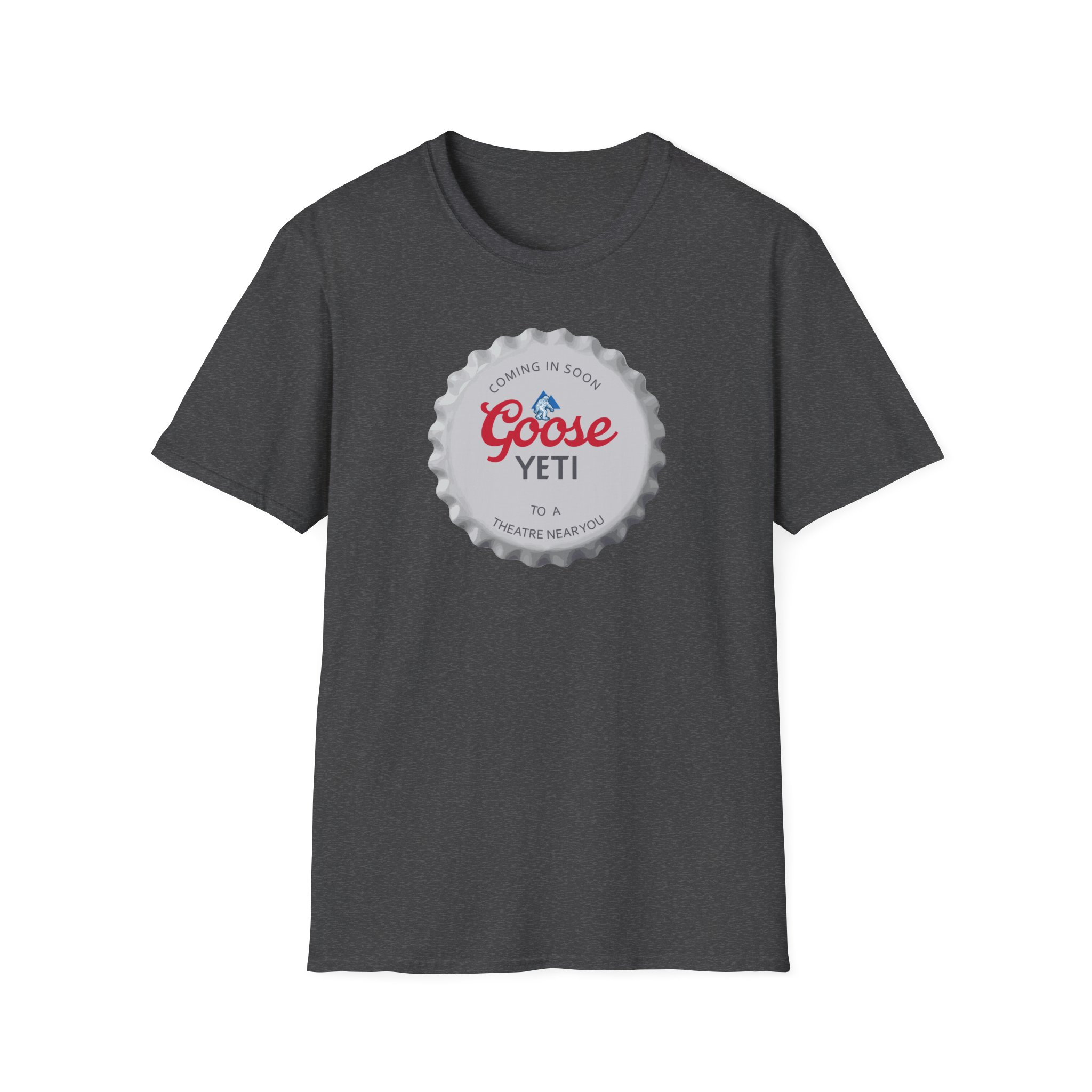 Goose Yeti Bottlecap Lot Shirt Unisex Softstyle - Image 19