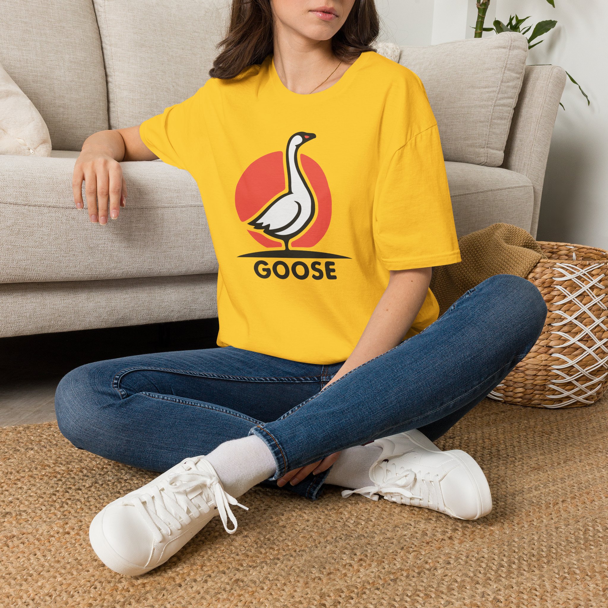 Goose Big Sunshine Lot Shirt Unisex Softstyle - Image 14