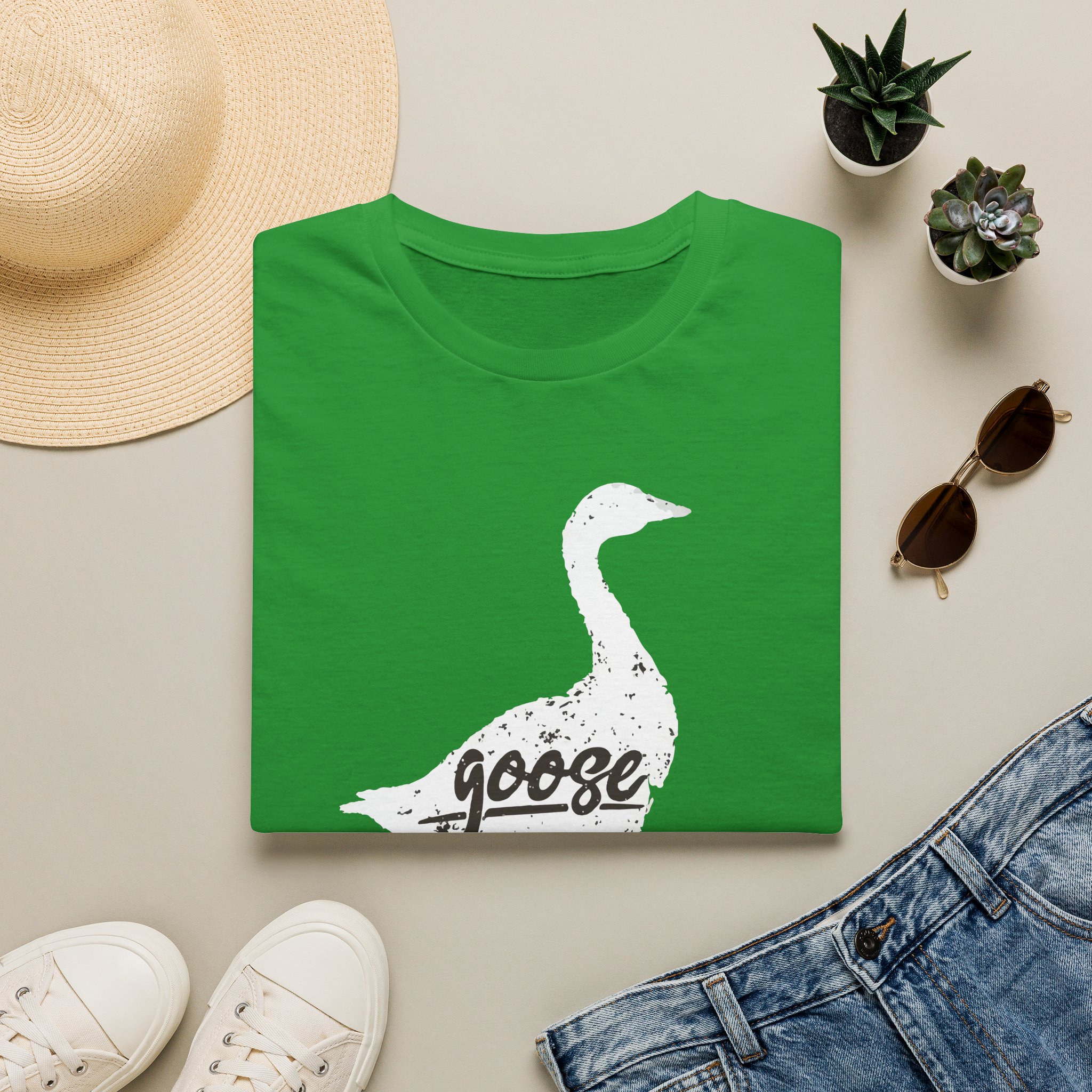 Goose White Goose Lot Shirt Unisex Softstyle - Image 25