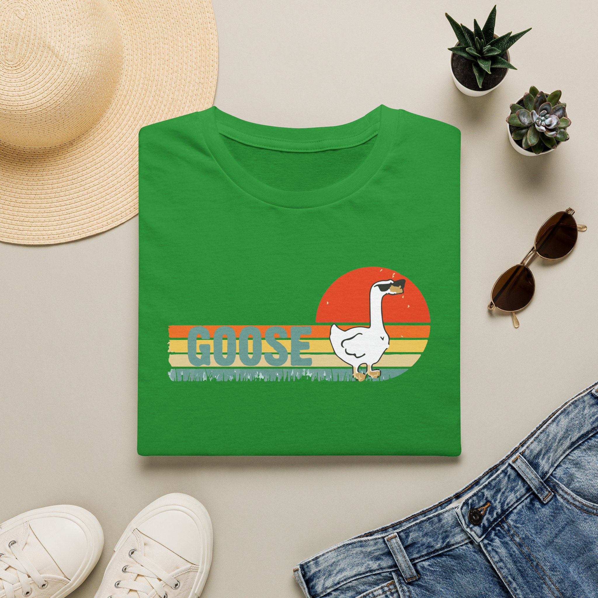 Goose Retro Lot Shirt Unisex Softstyle - Image 25