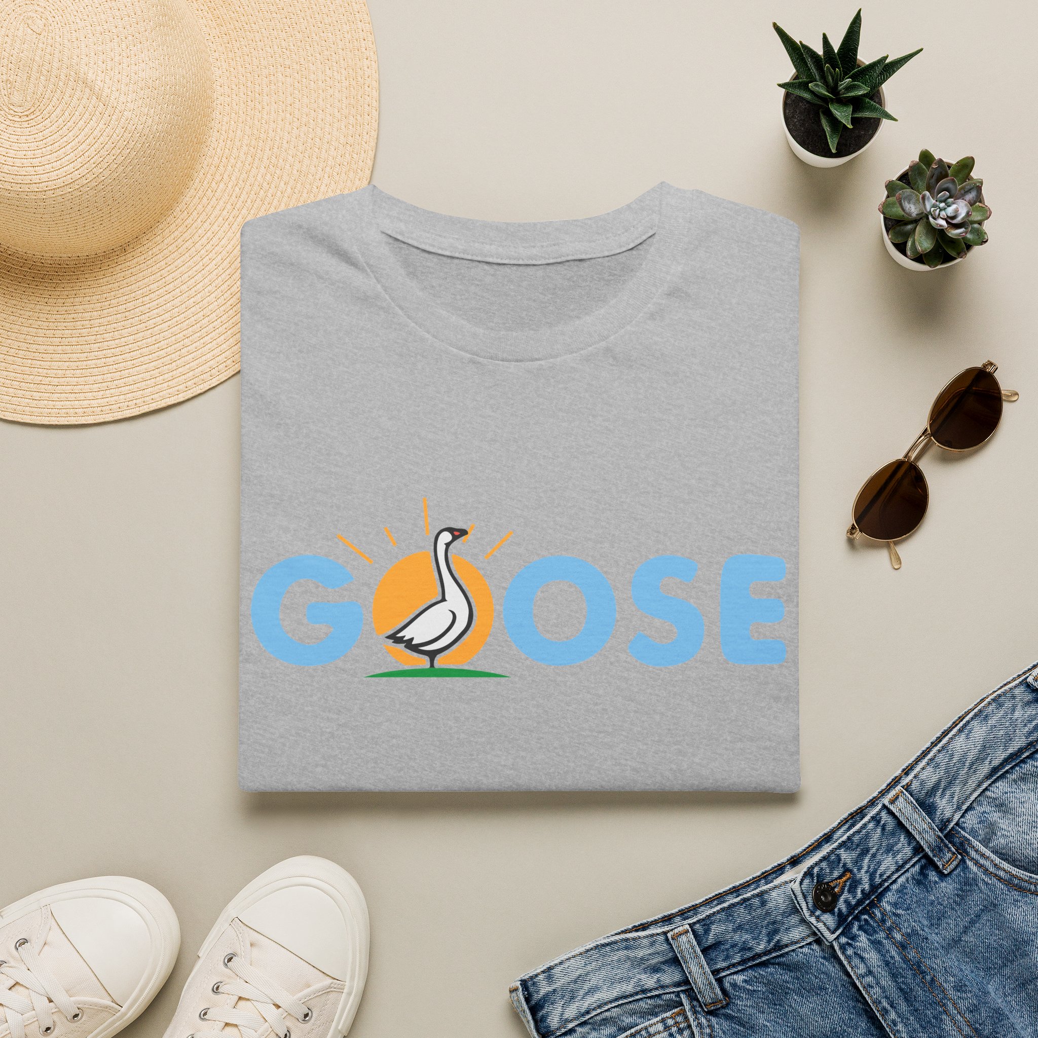 Goose Sunshine Lot Shirt Unisex Softstyle - Image 9