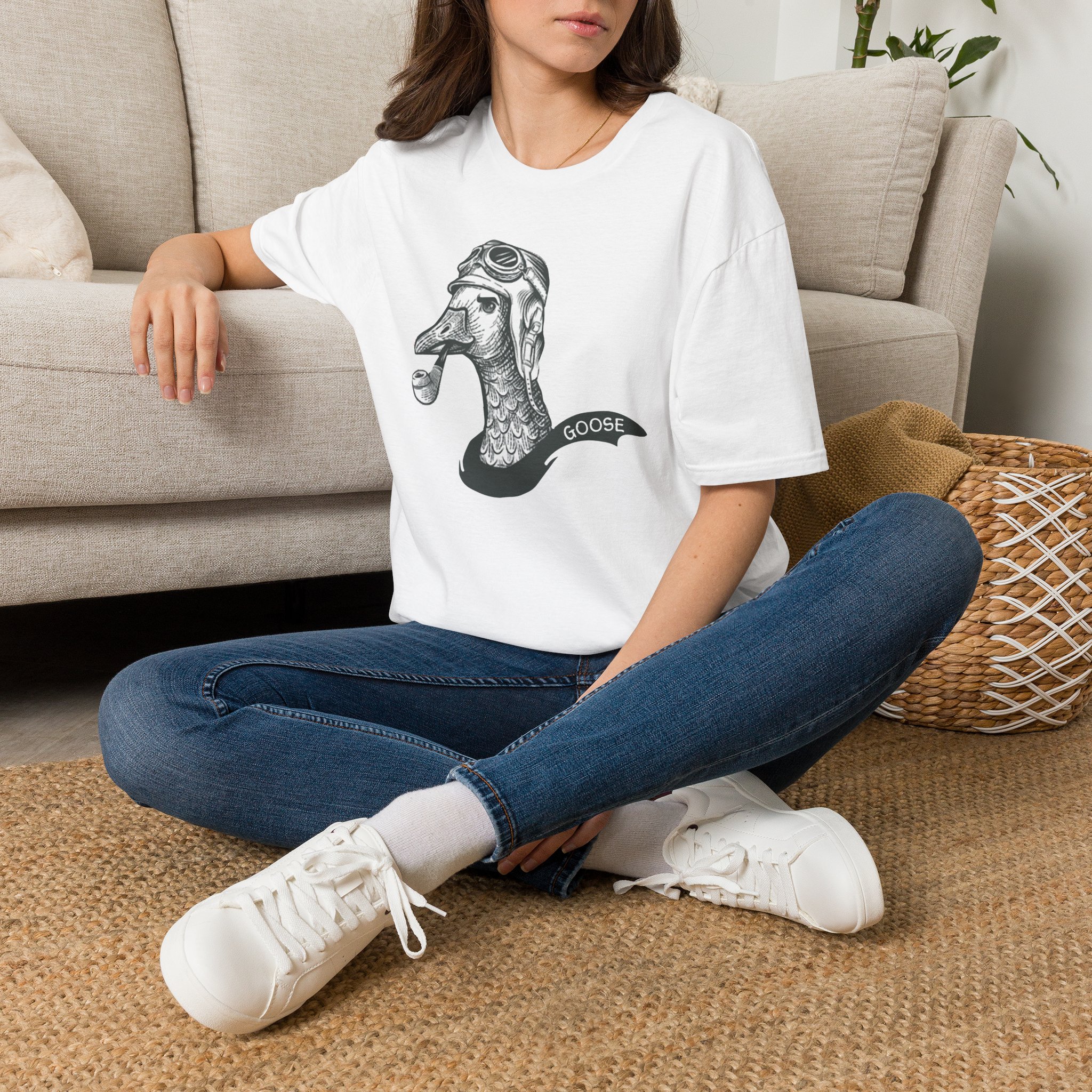 Goose Pilot Lot Shirt Unisex Softstyle - Image 2
