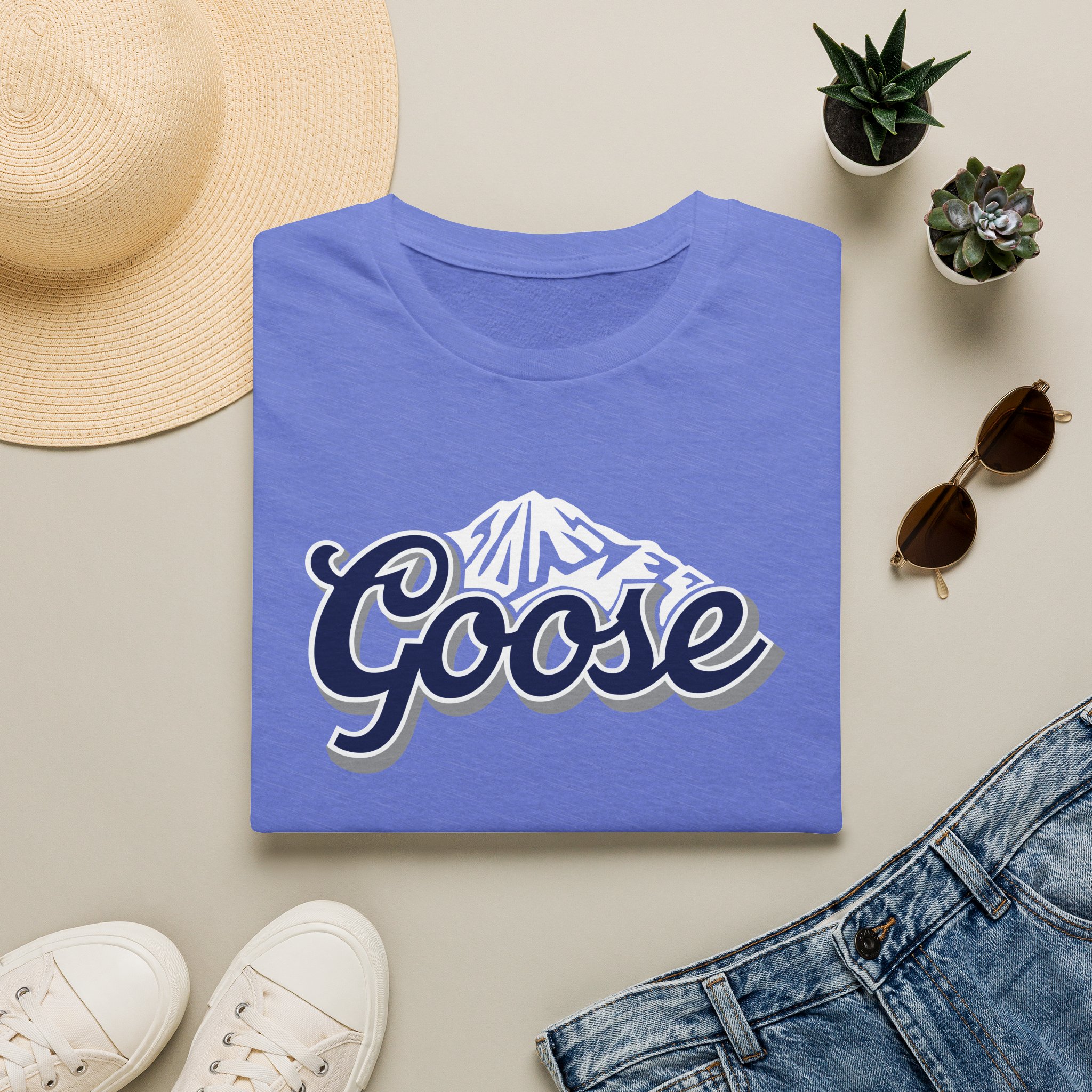 Goose Coors Blue Mountain Lot Shirt Unisex Softstyle - Image 33