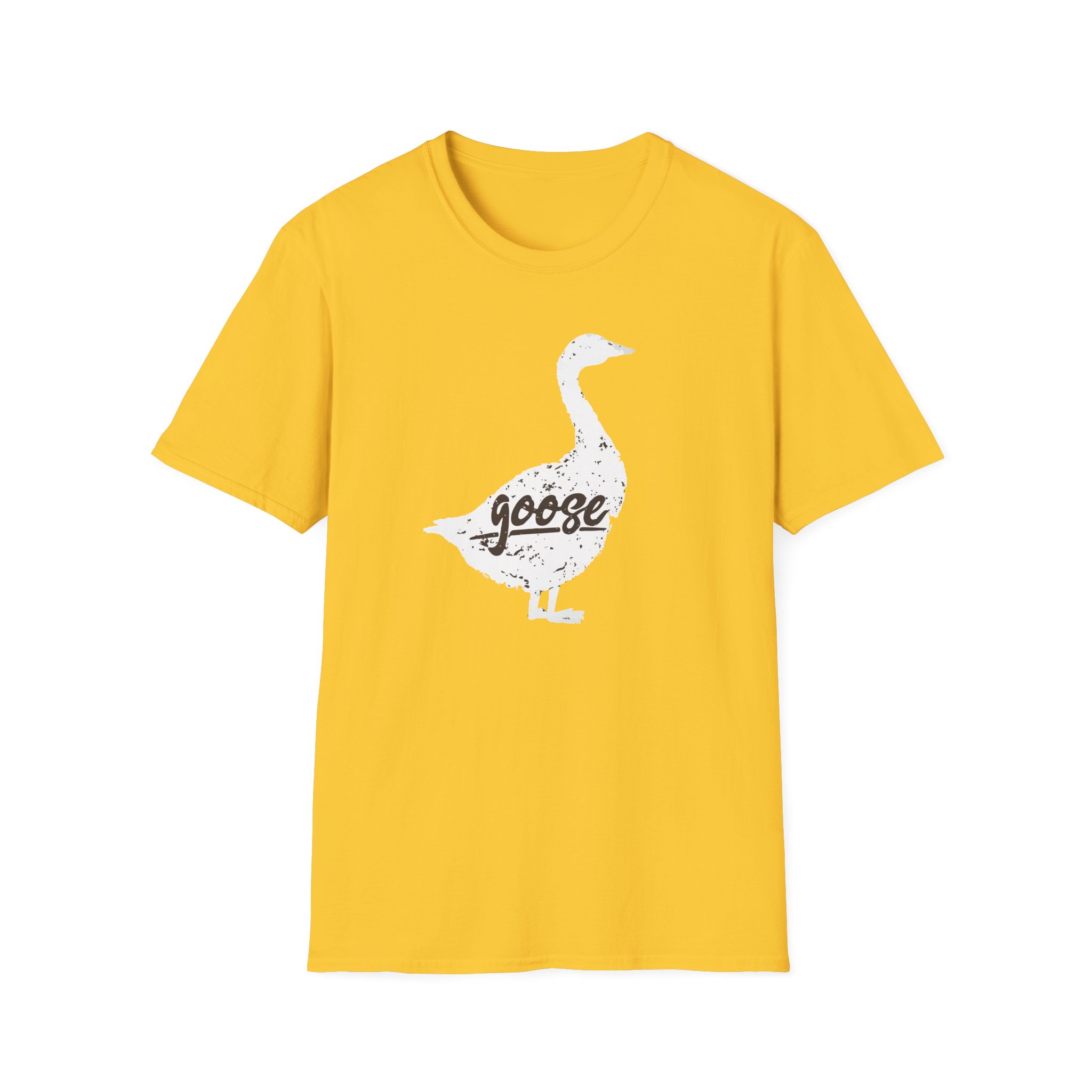 Goose White Goose Lot Shirt Unisex Softstyle - Image 11