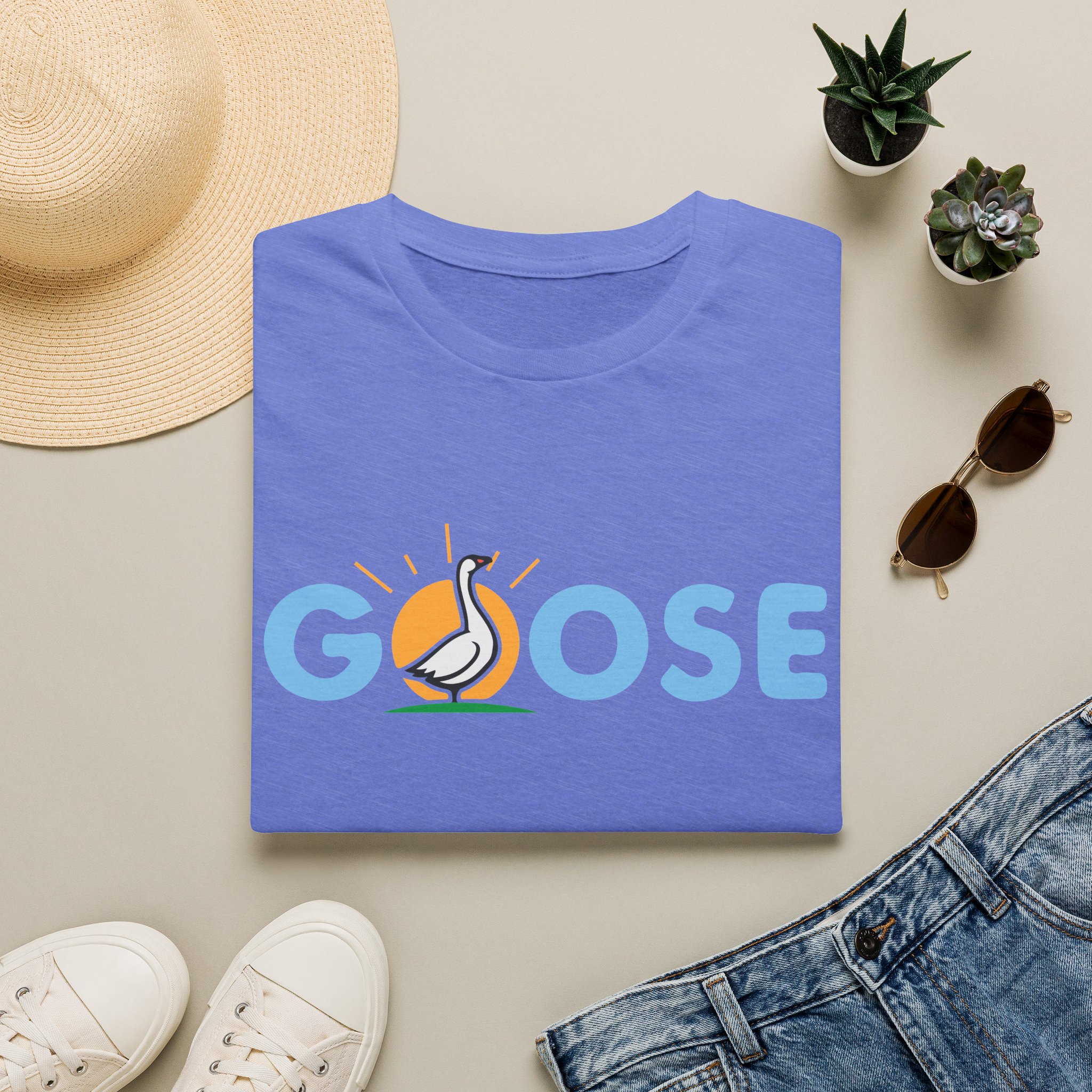 Goose Sunshine Lot Shirt Unisex Softstyle - Image 37