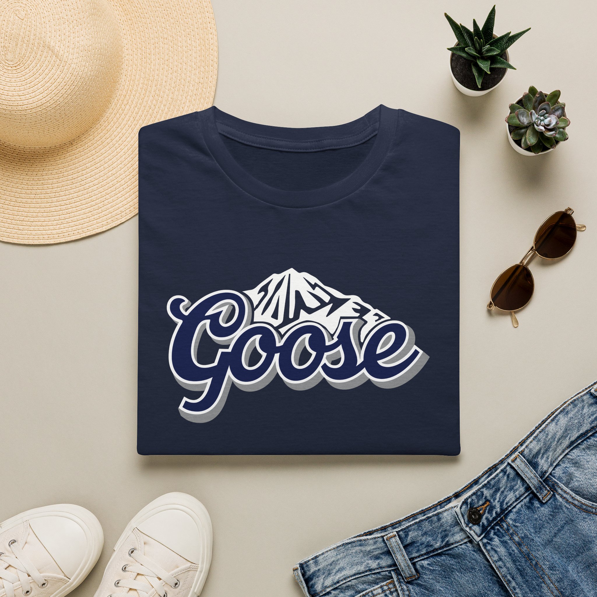 Goose Coors Blue Mountain Lot Shirt Unisex Softstyle - Image 45