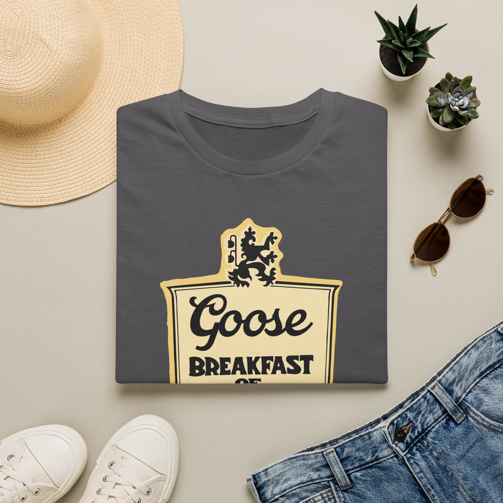 Goose Breakfast of Champions Lot Shirt Unisex Softstyle - Image 41
