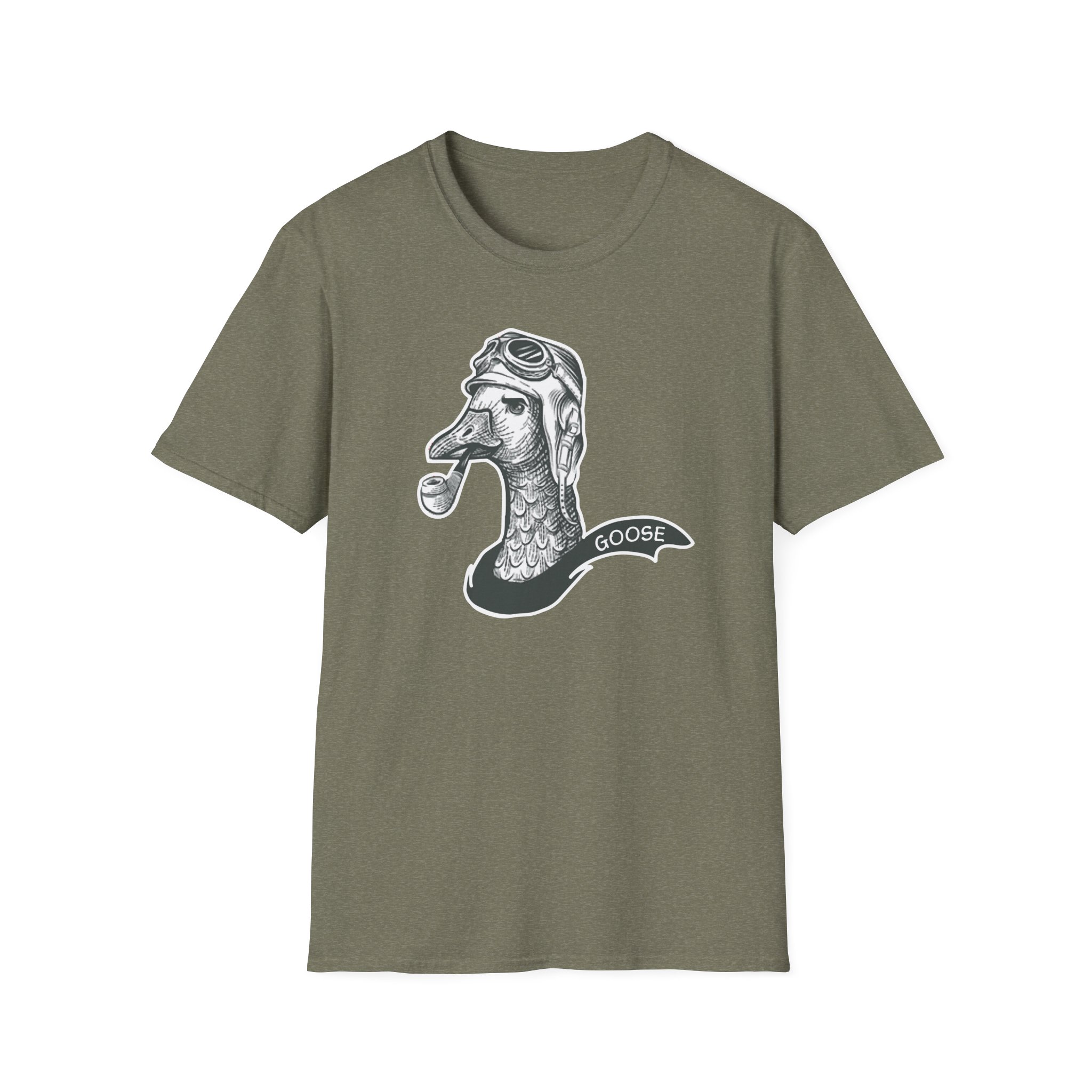 Goose Pilot Lot Shirt Unisex Softstyle - Image 19