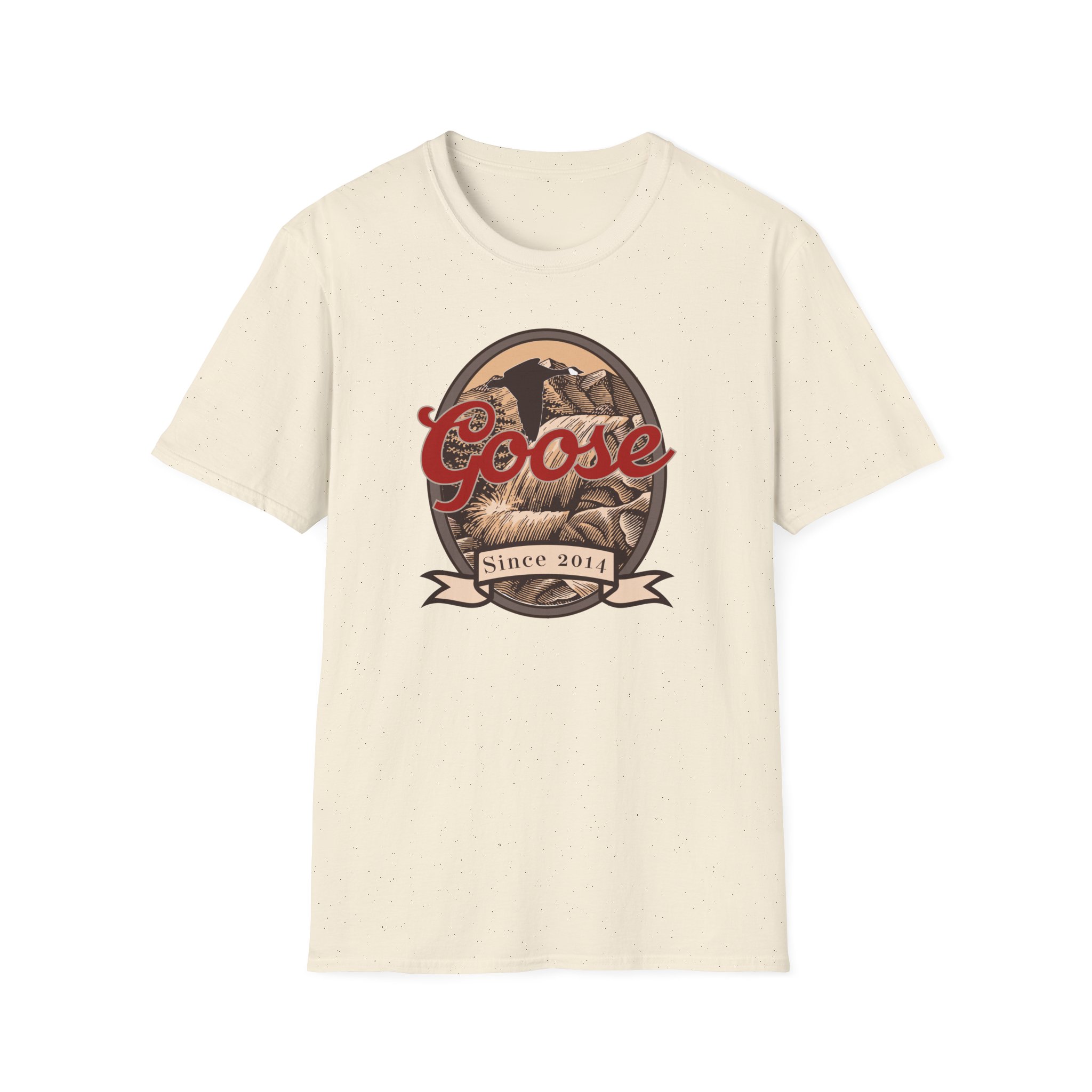 Goose Waterfall Banner Lot Shirt Unisex Softstyle - Image 15