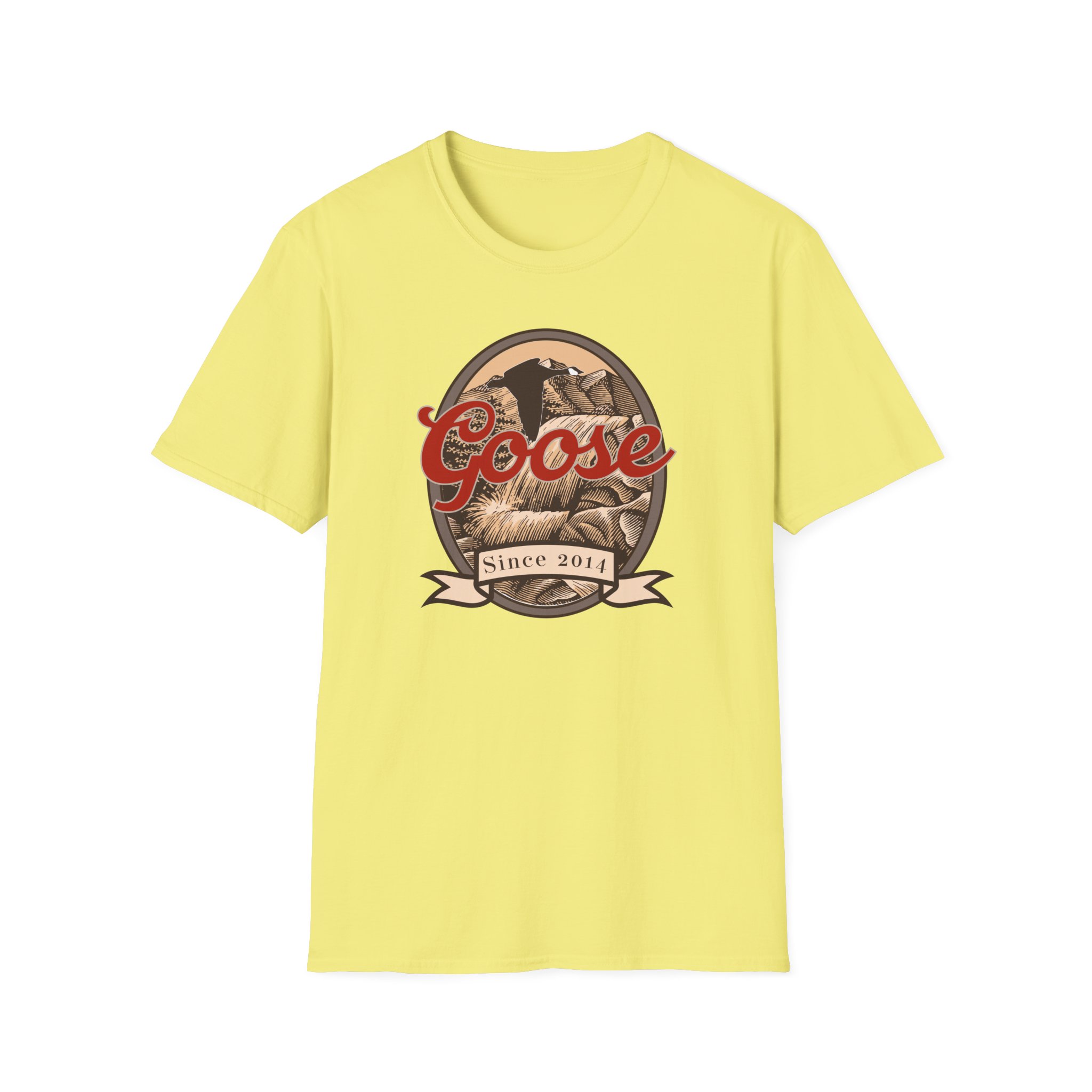 Goose Waterfall Banner Lot Shirt Unisex Softstyle - Image 19
