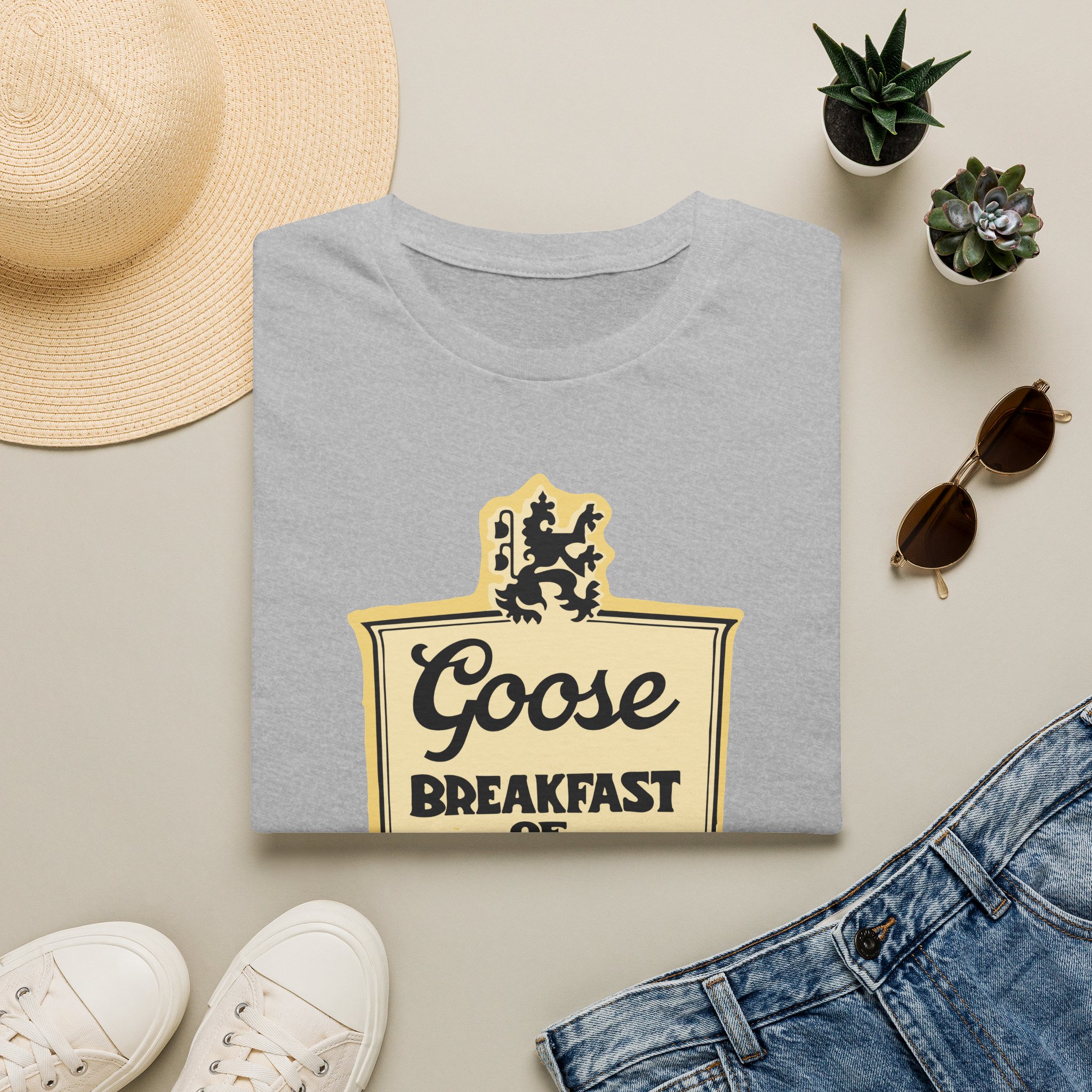 Goose Breakfast of Champions Lot Shirt Unisex Softstyle - Image 9