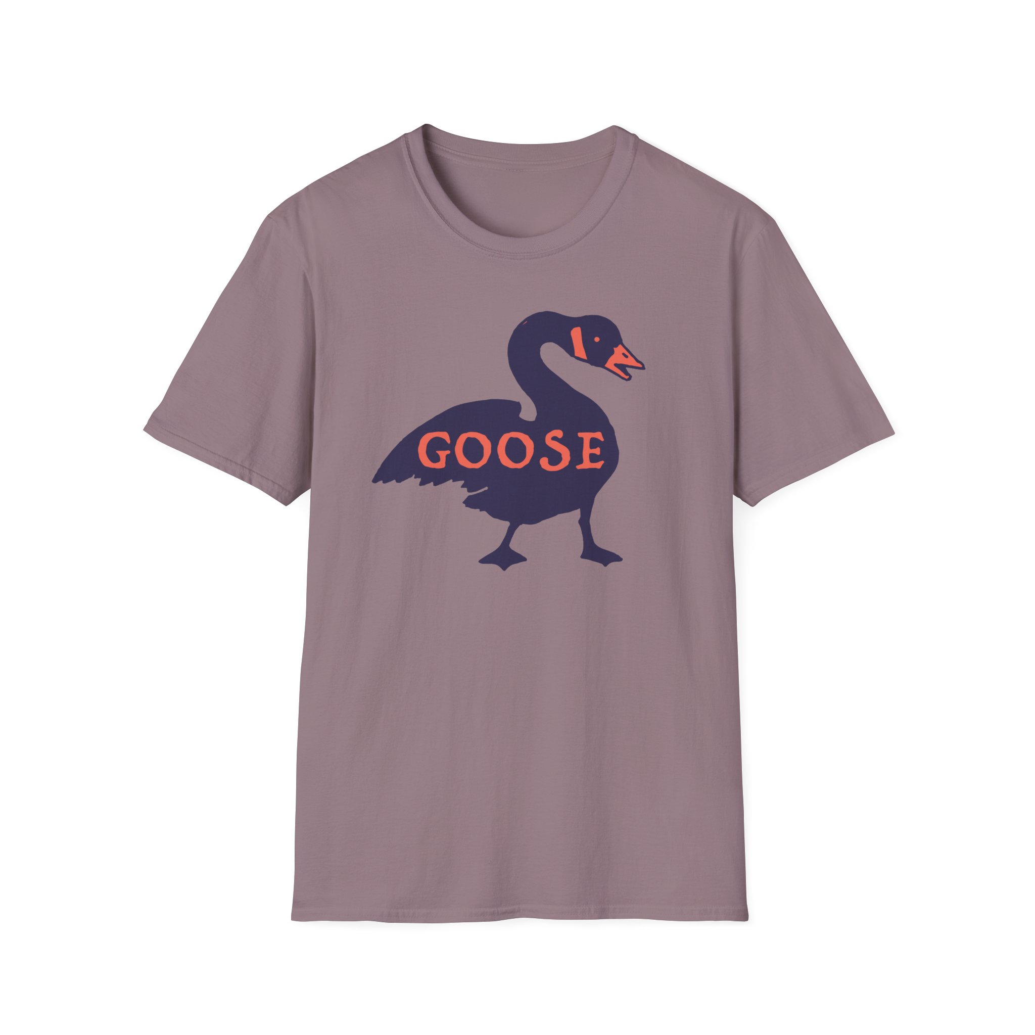 Goose Violet Orange Lot Shirt Unisex Softstyle - Image 51