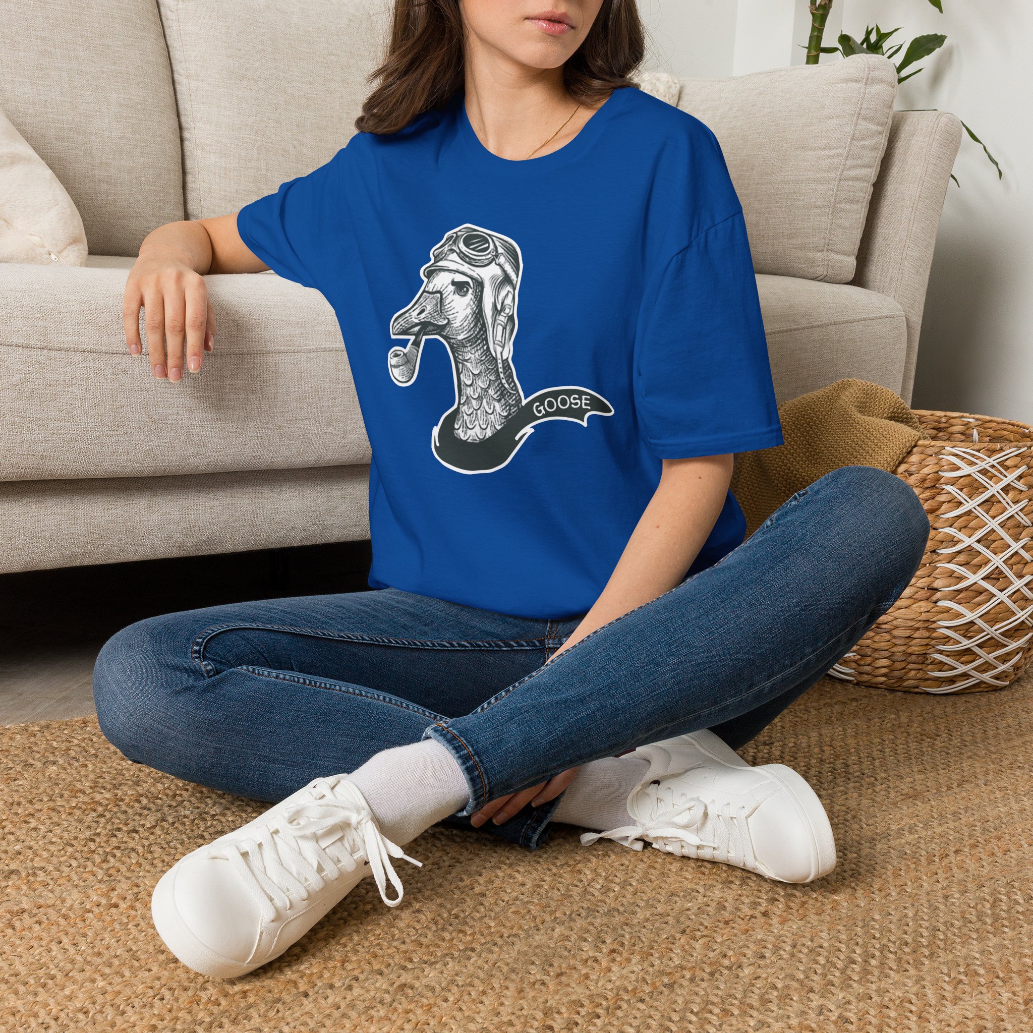 Goose Pilot Lot Shirt Unisex Softstyle - Image 50