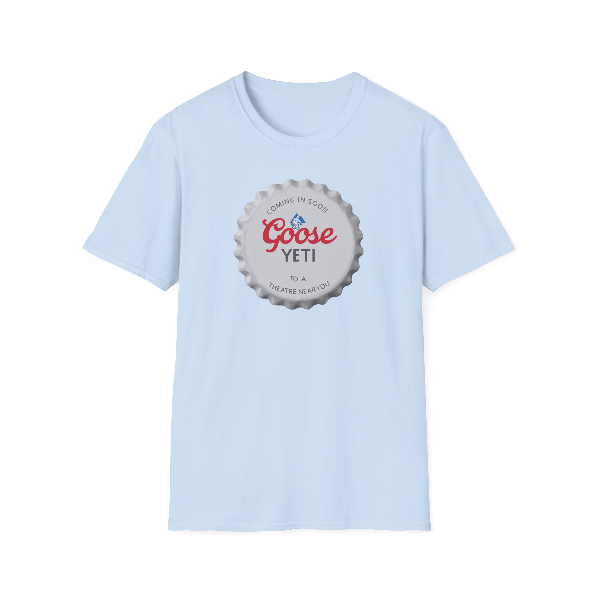 Goose Yeti Bottlecap Lot Shirt Unisex Softstyle - Image 23