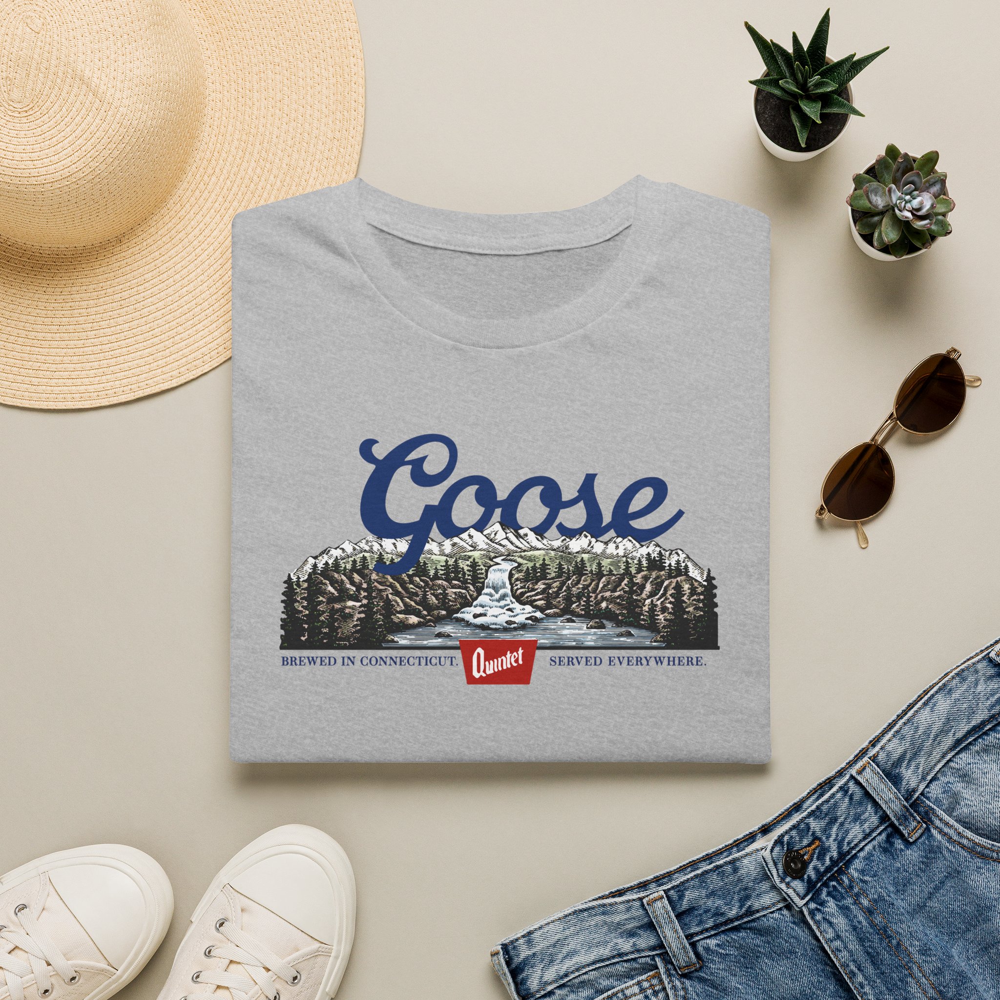 Goose Coors Enjoyed Everywhere Lot Shirt Unisex Softstyle - Image 5