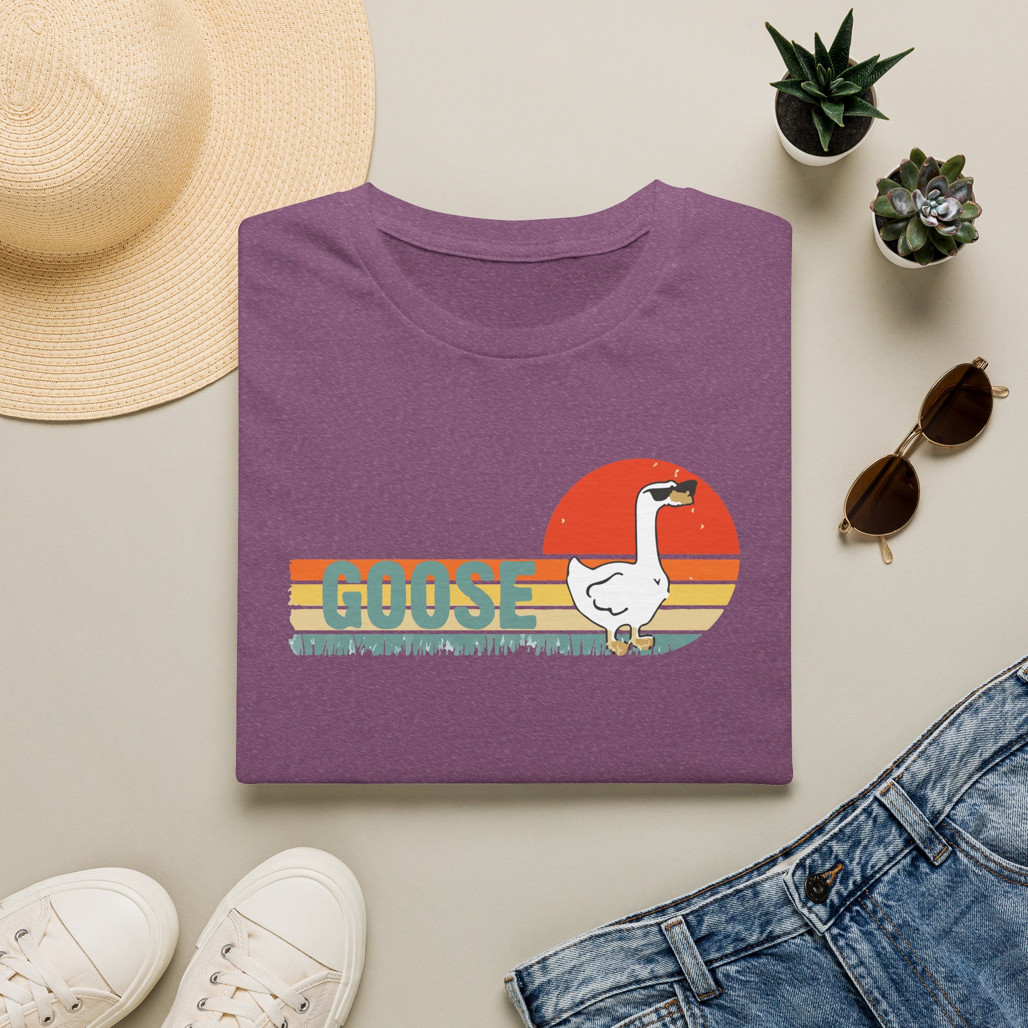 Goose Retro Lot Shirt Unisex Softstyle - Image 49