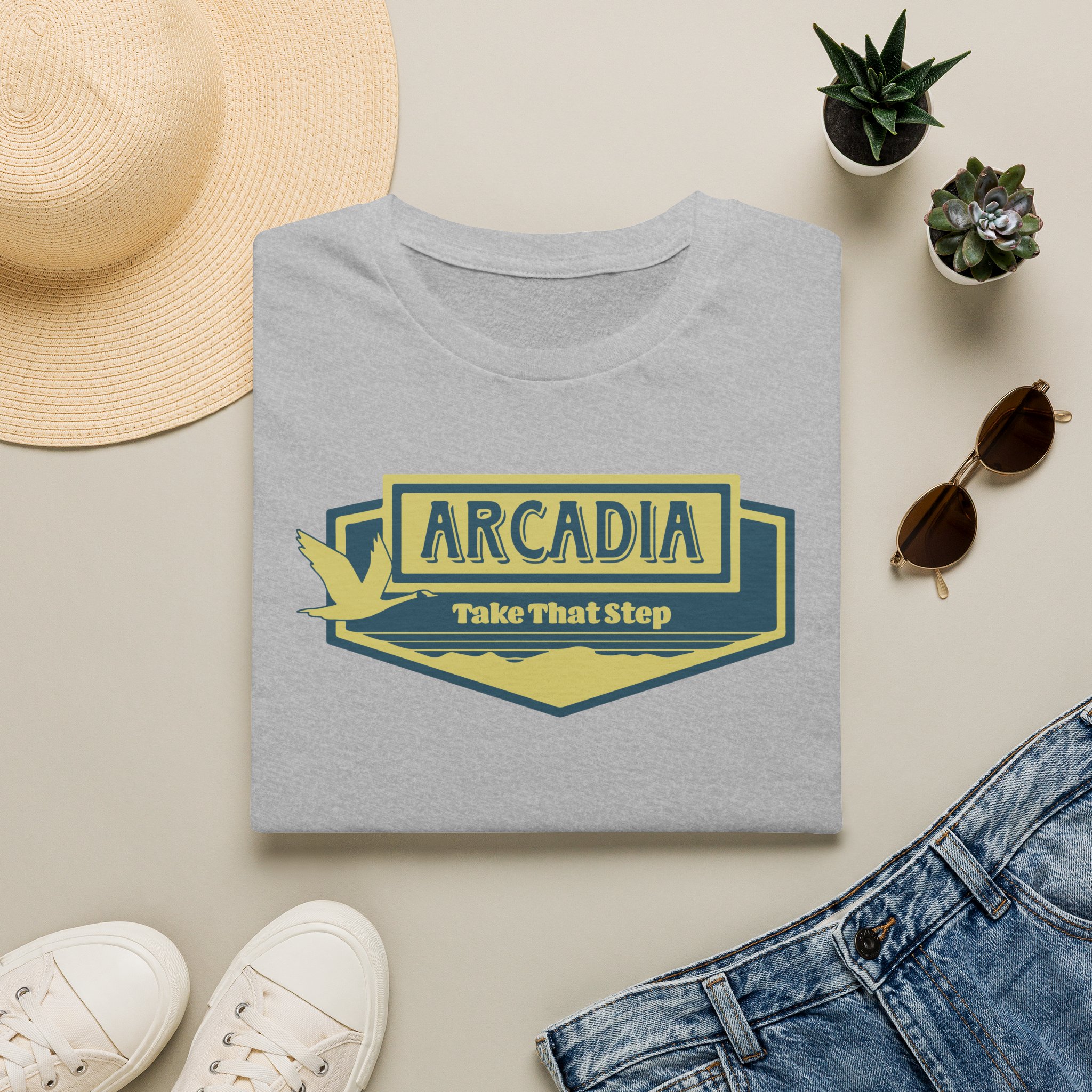 Goose Arcadia Take That Step Lot Shirt Unisex Softstyle - Image 9