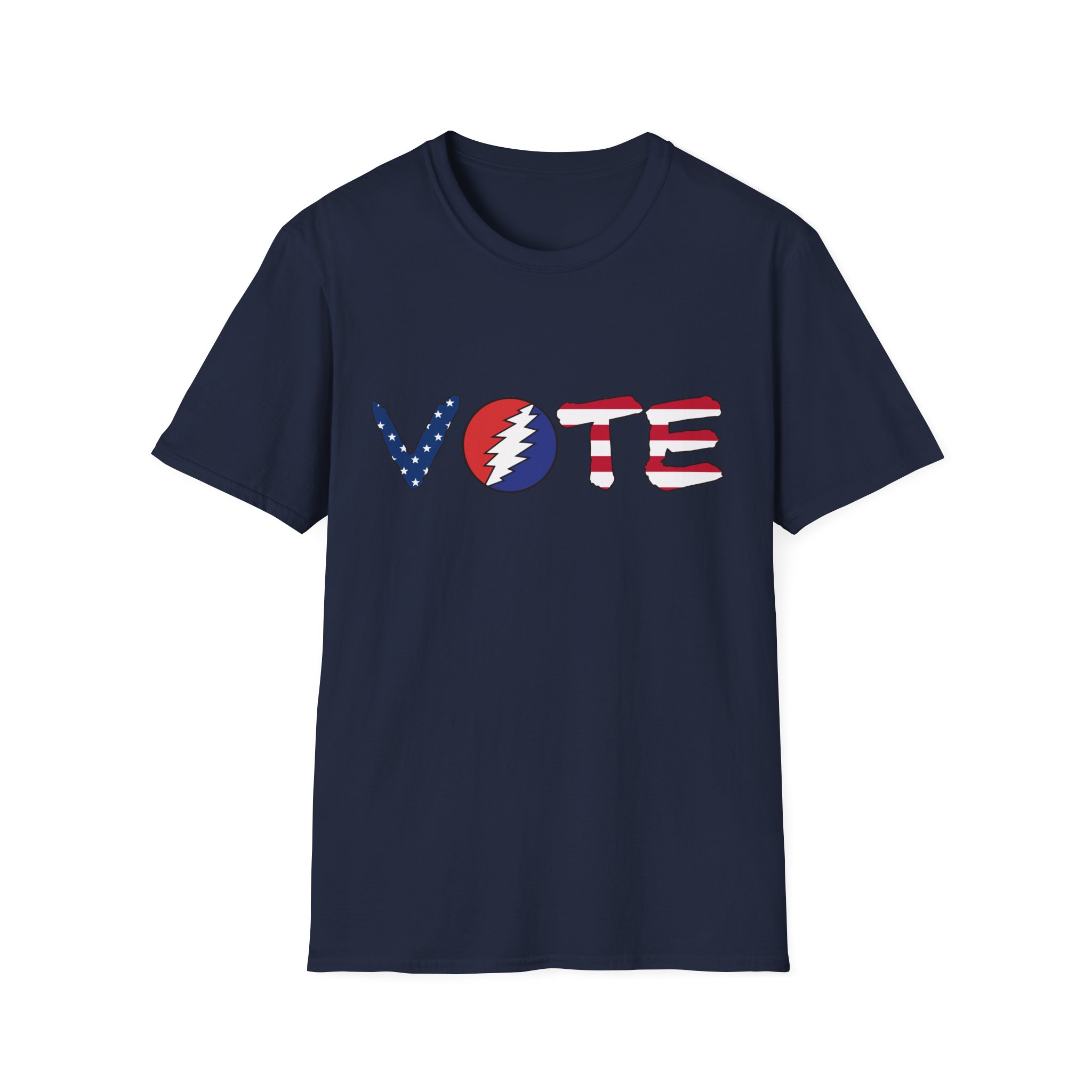 Grateful Dead Vote Lot Shirt Flag Unisex Softstyle - Image 47