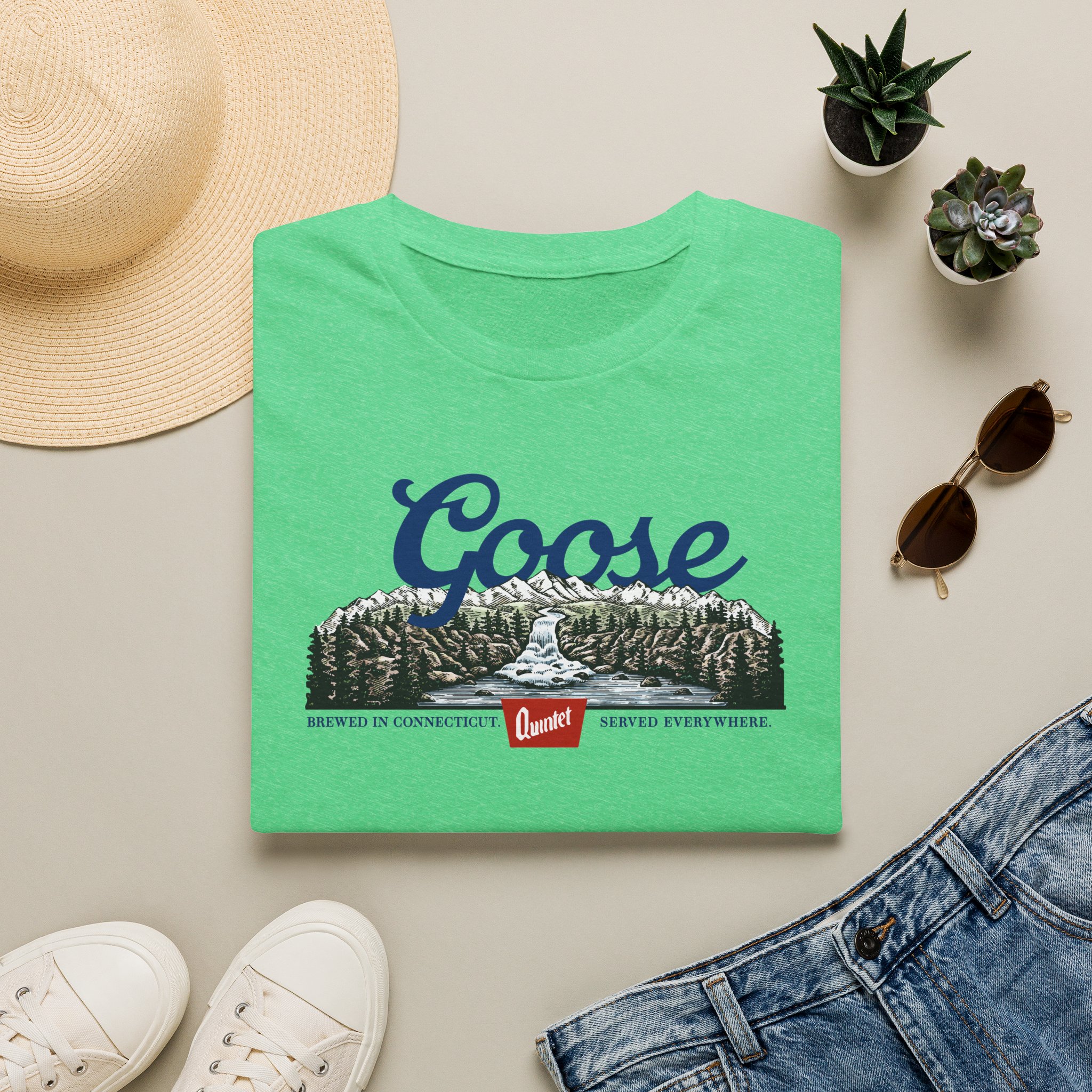 Goose Coors Enjoyed Everywhere Lot Shirt Unisex Softstyle - Image 25