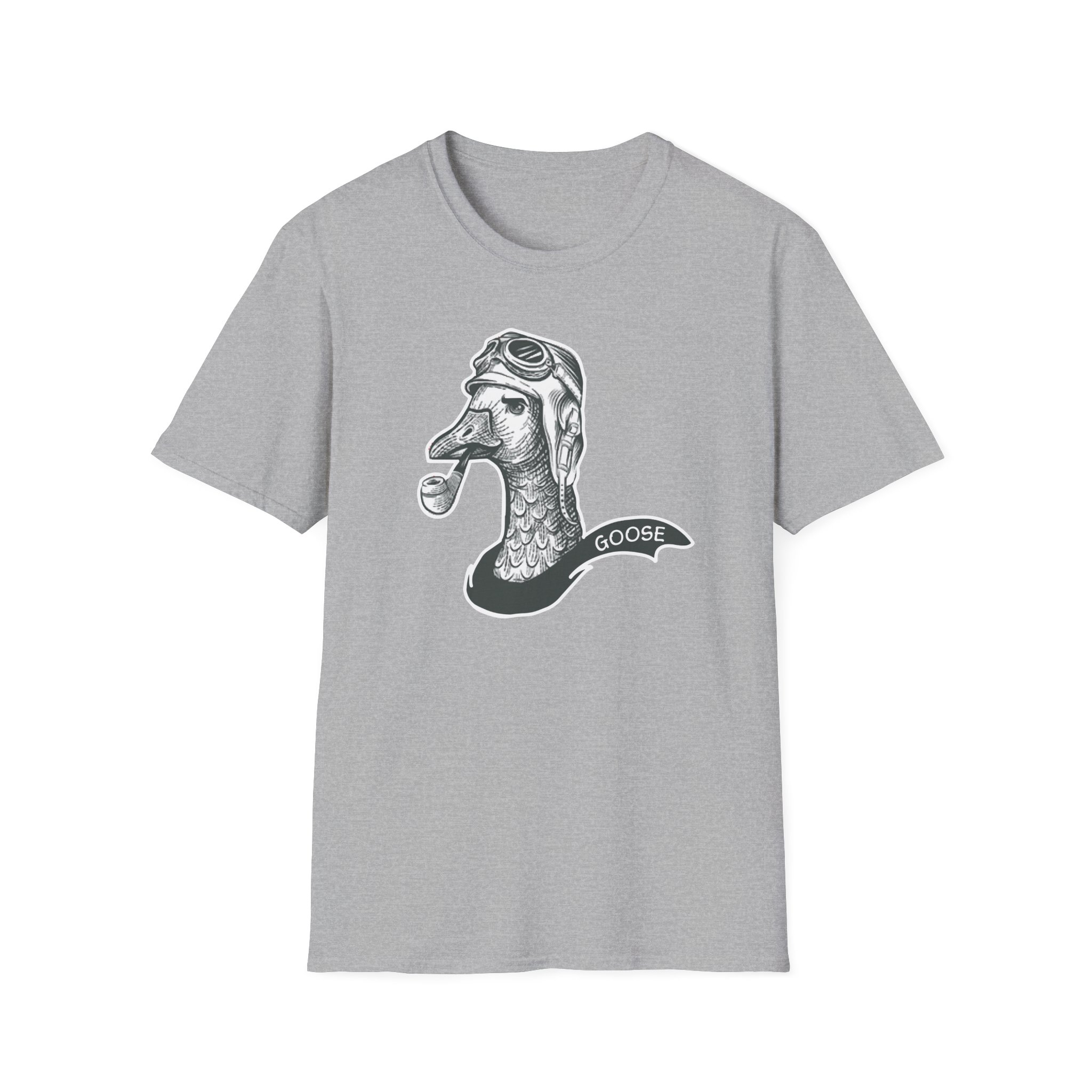 Goose Pilot Lot Shirt Unisex Softstyle - Image 11