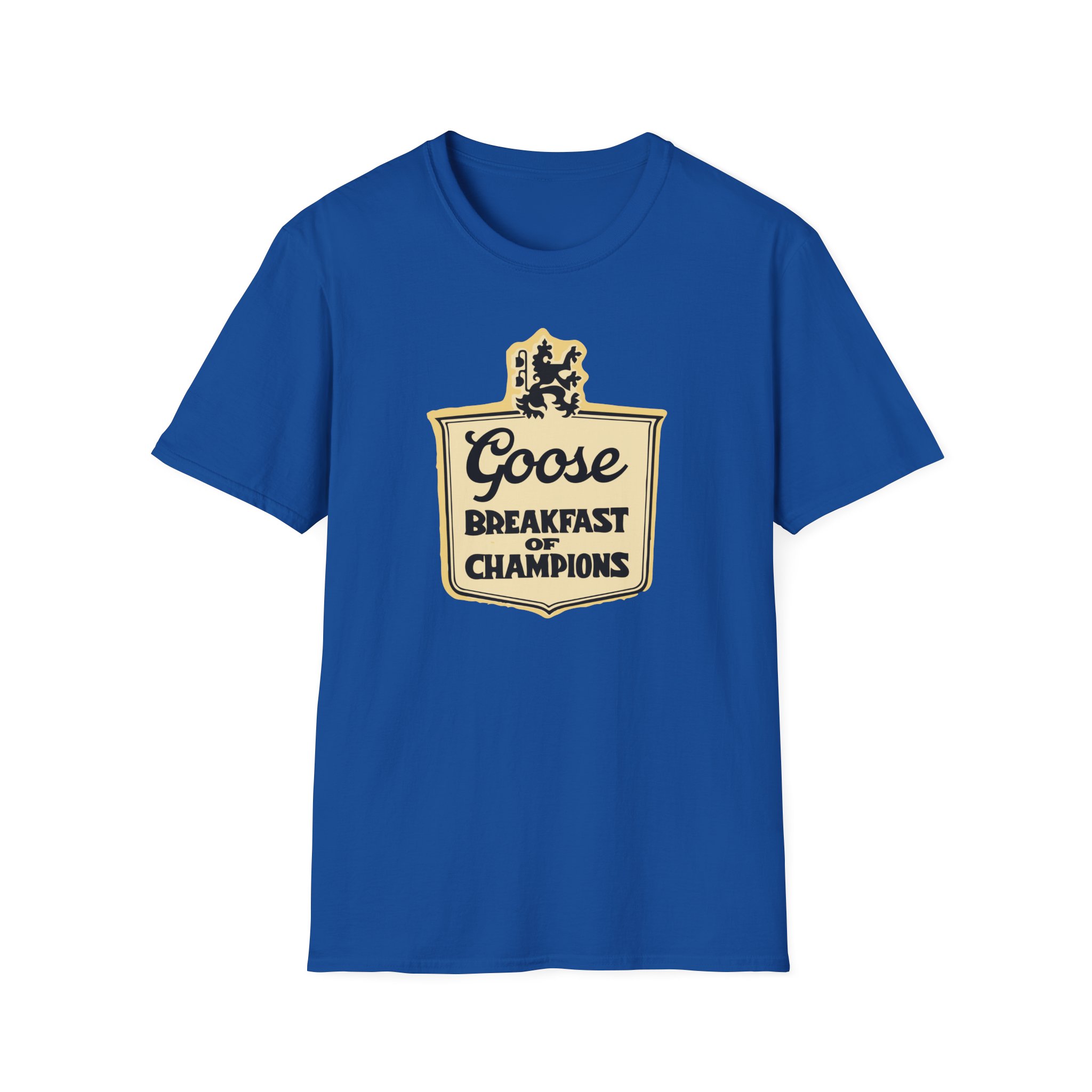 Goose Breakfast of Champions Lot Shirt Unisex Softstyle - Image 47
