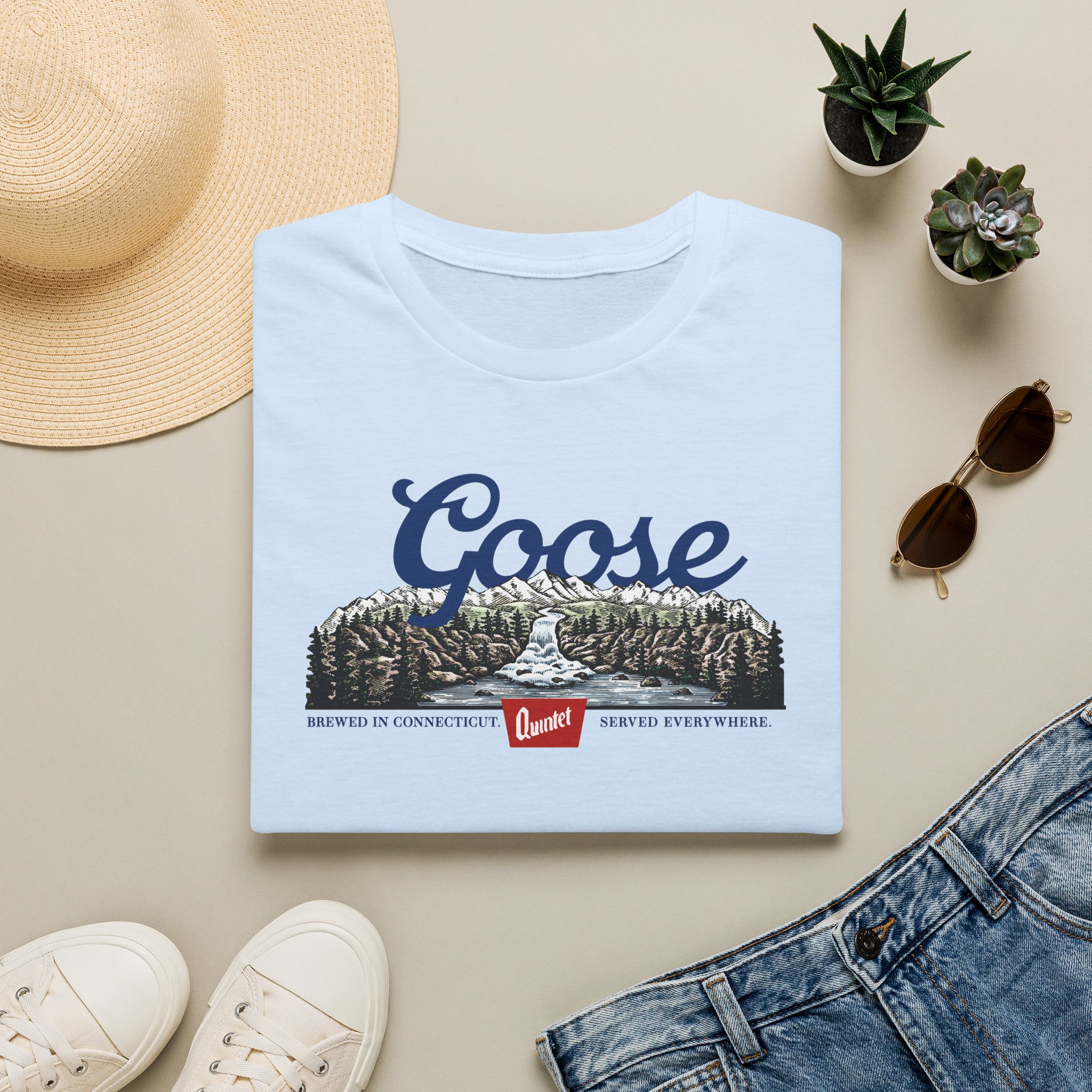 Goose Coors Enjoyed Everywhere Lot Shirt Unisex Softstyle - Image 29