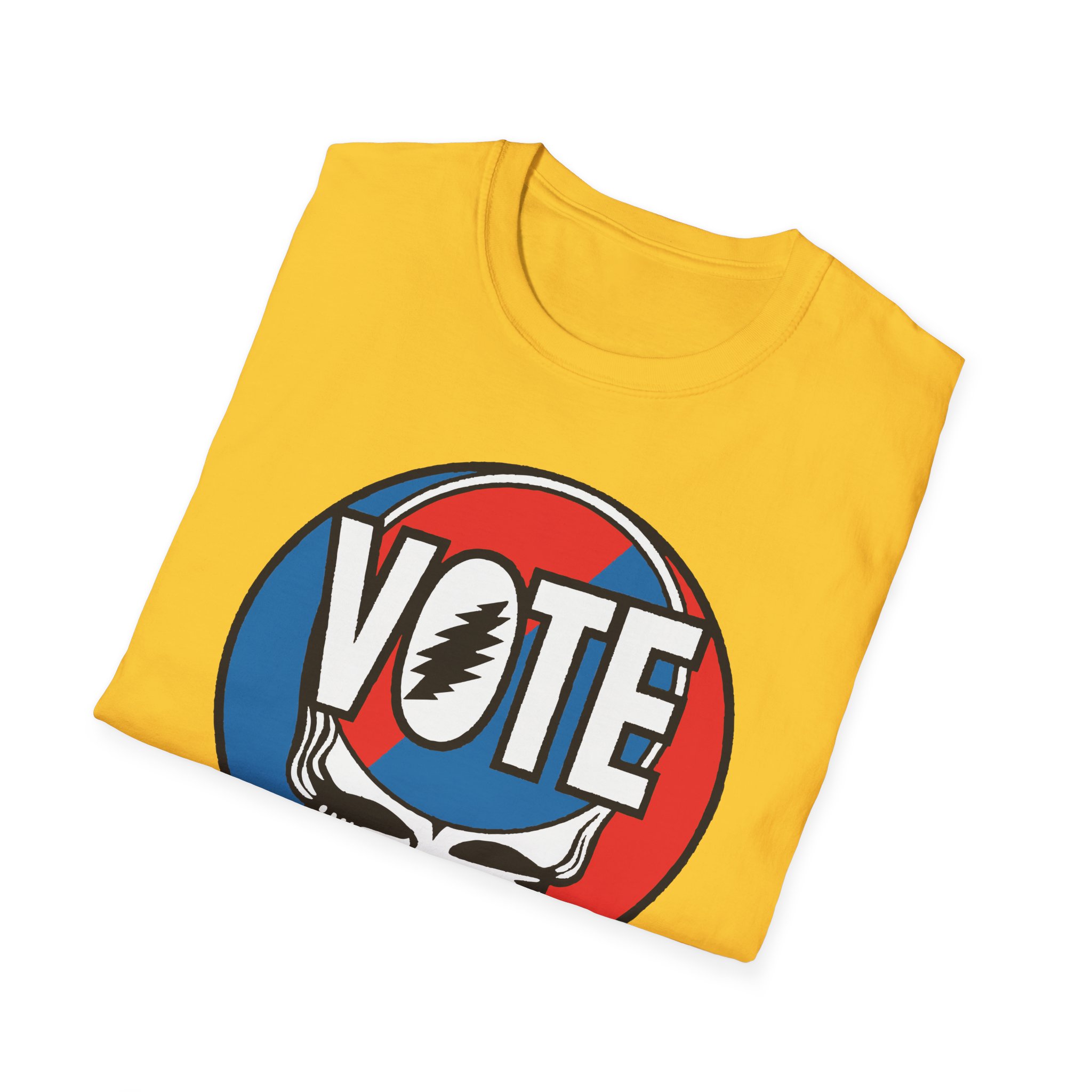 Grateful Dead Vote Lot Shirt Unisex Softstyle T-Shirt - Image 12