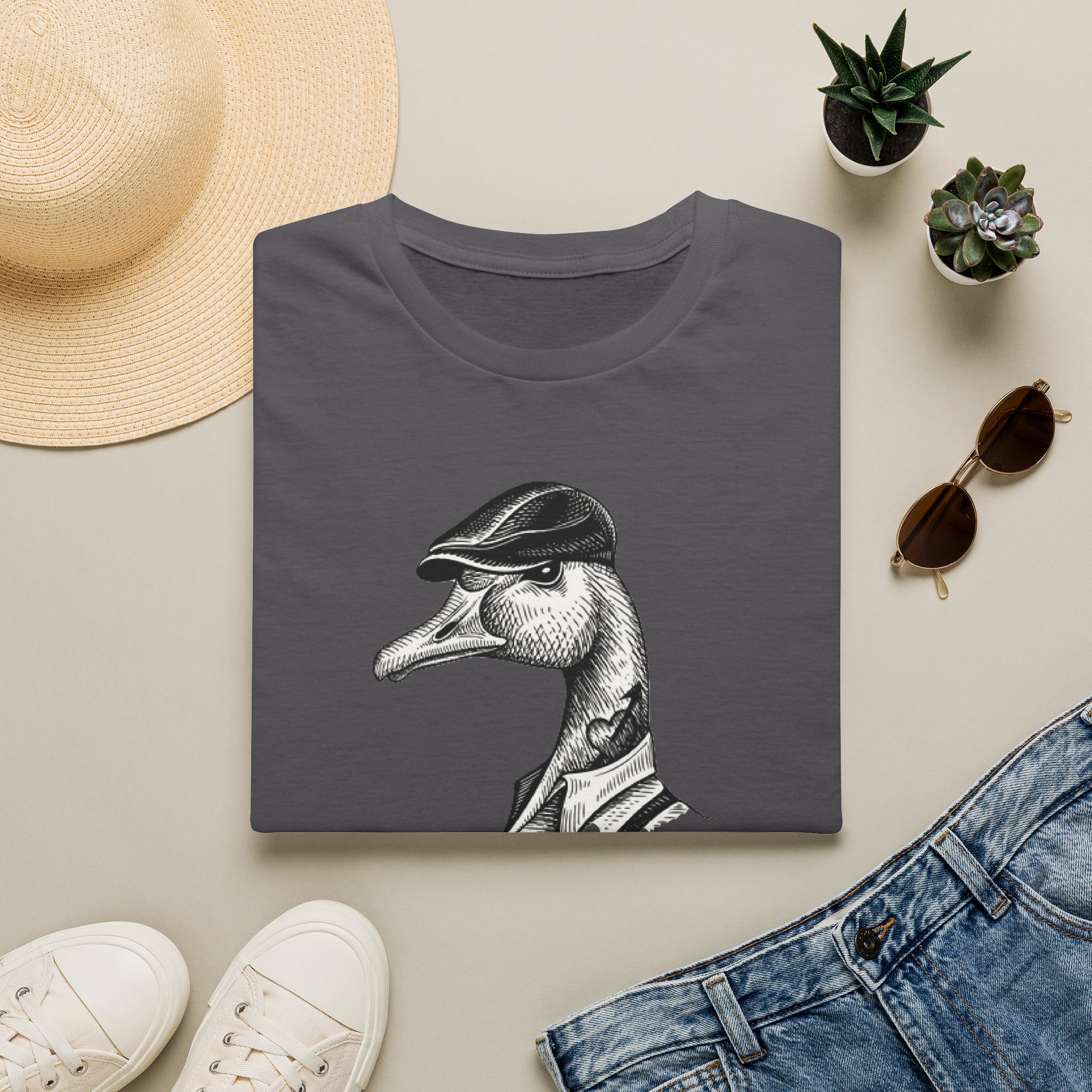 Goose Family Lot Shirt Unisex Softstyle - Image 41