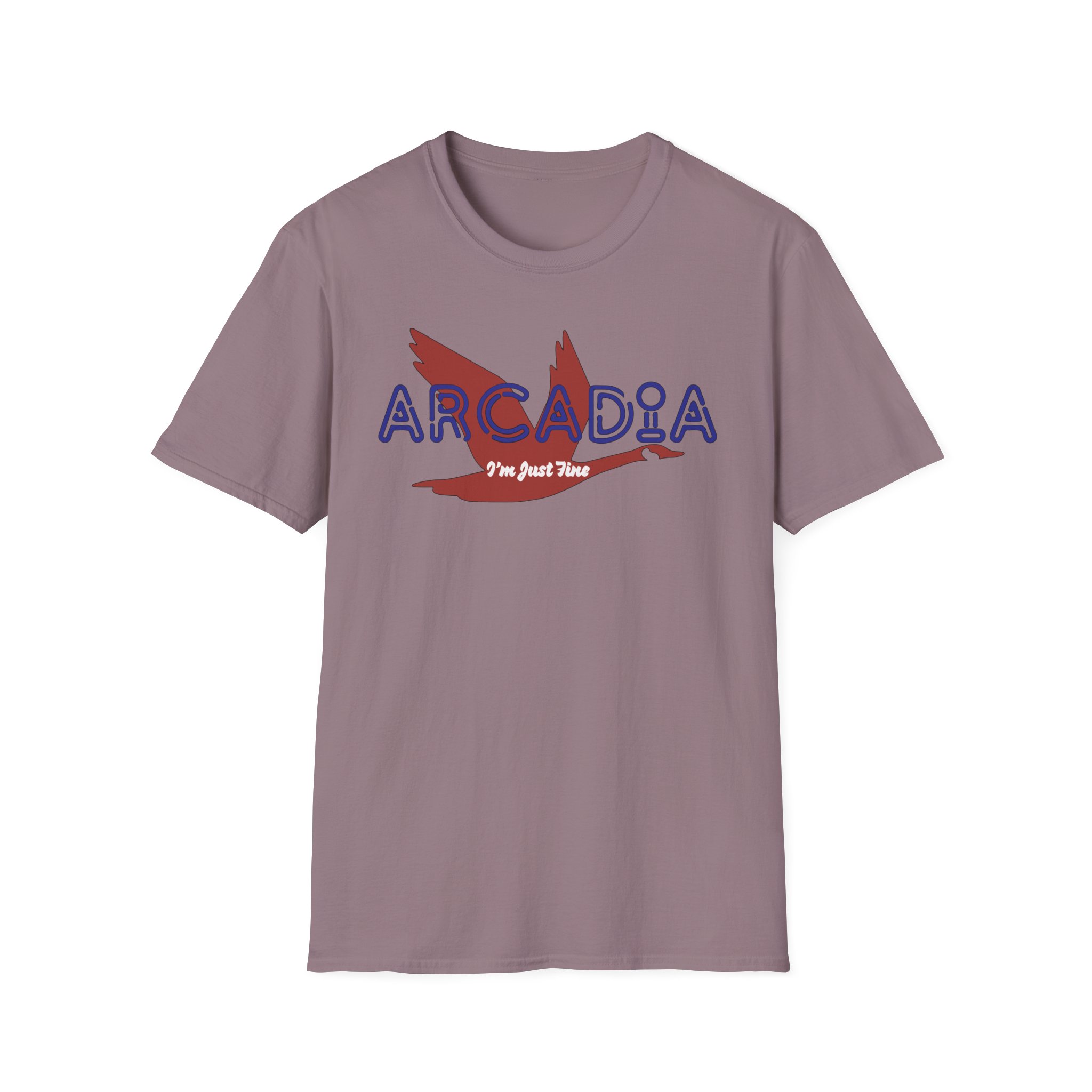 Goose Arcadia I'm Just Fine Lot Shirt Unisex Softstyle - Image 39
