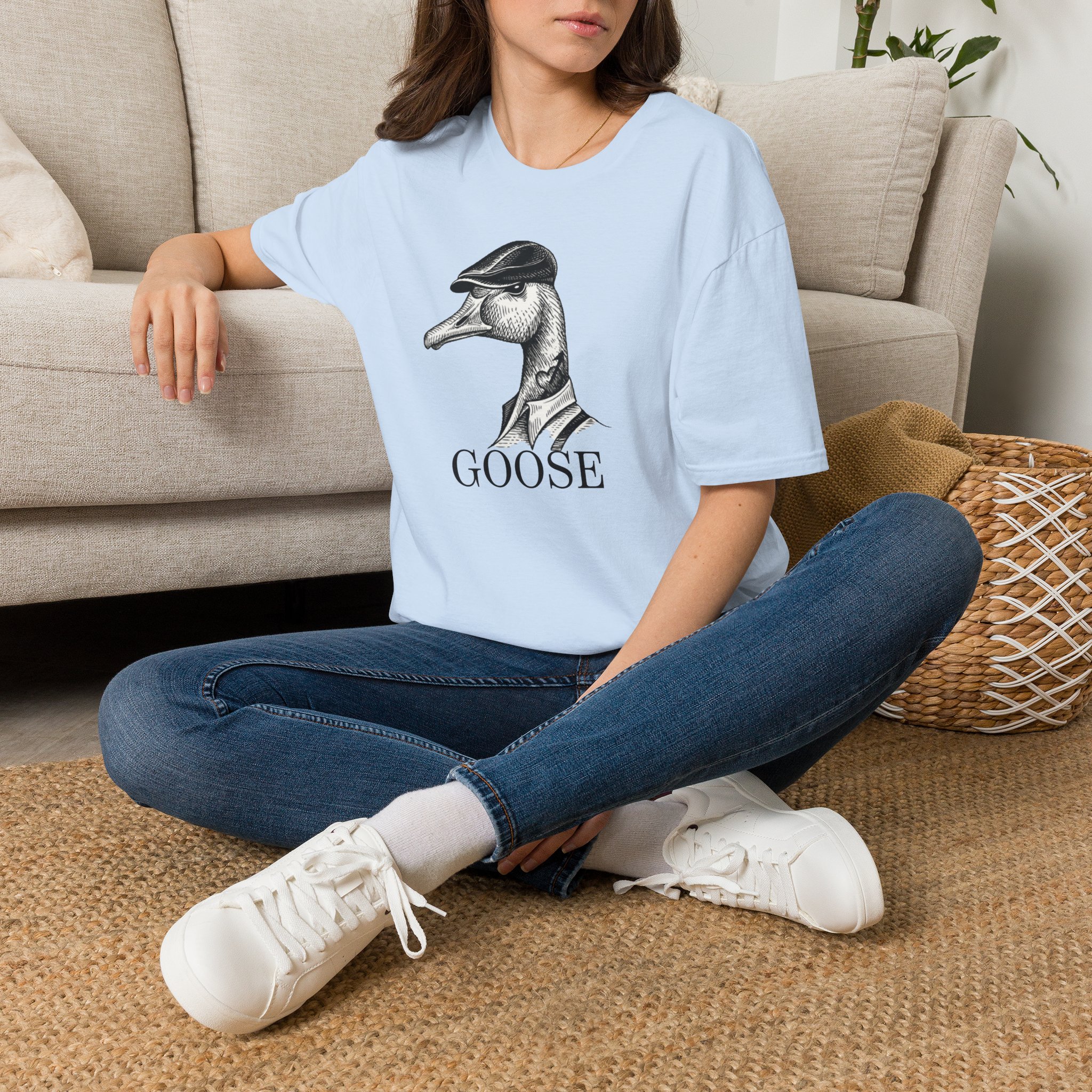 Goose Family Lot Shirt Unisex Softstyle - Image 34