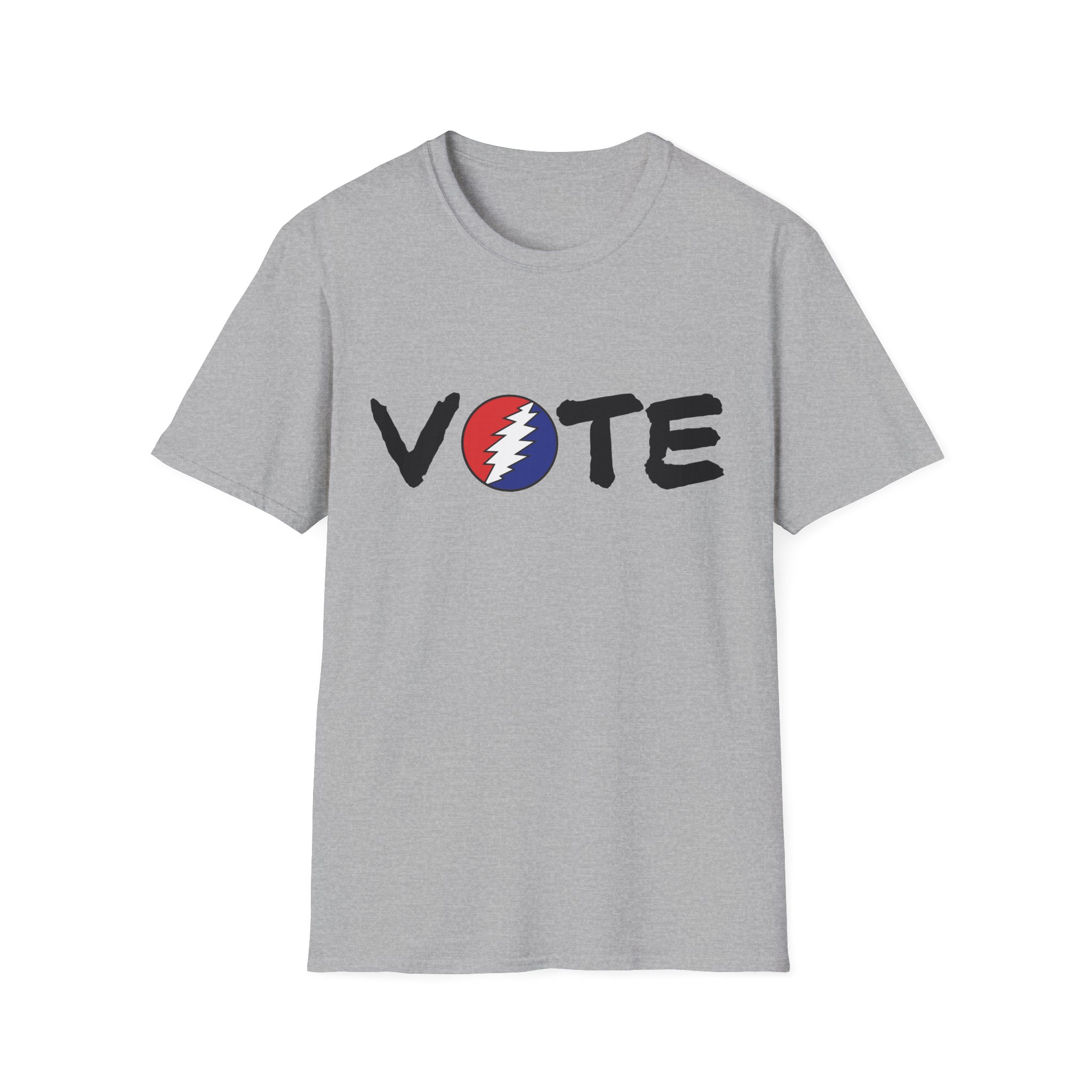 Grateful Dead Vote Lot Shirt Black Unisex Softstyle - Image 7